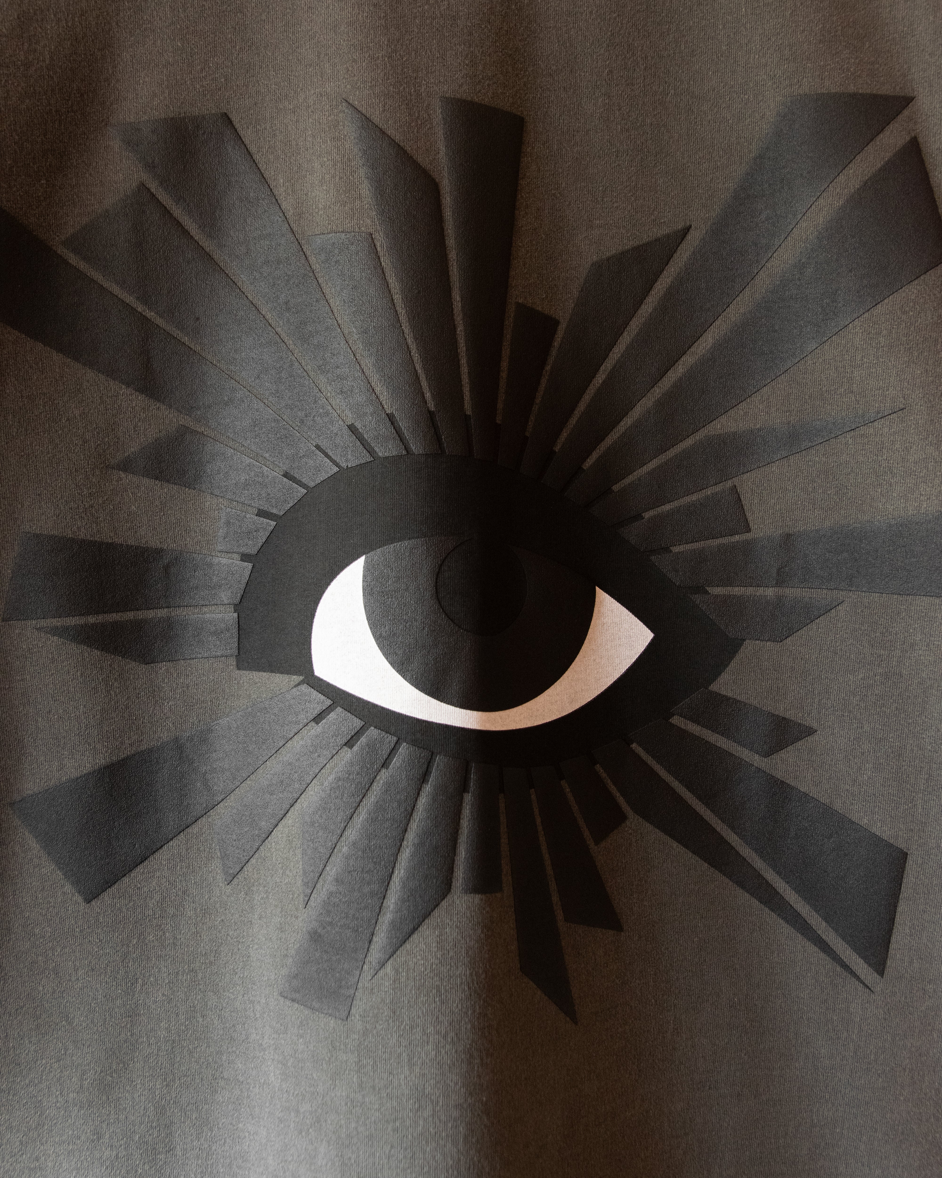 ALL-SEEING HEAVYWEIGHT TEE IN SABLE - Image 5