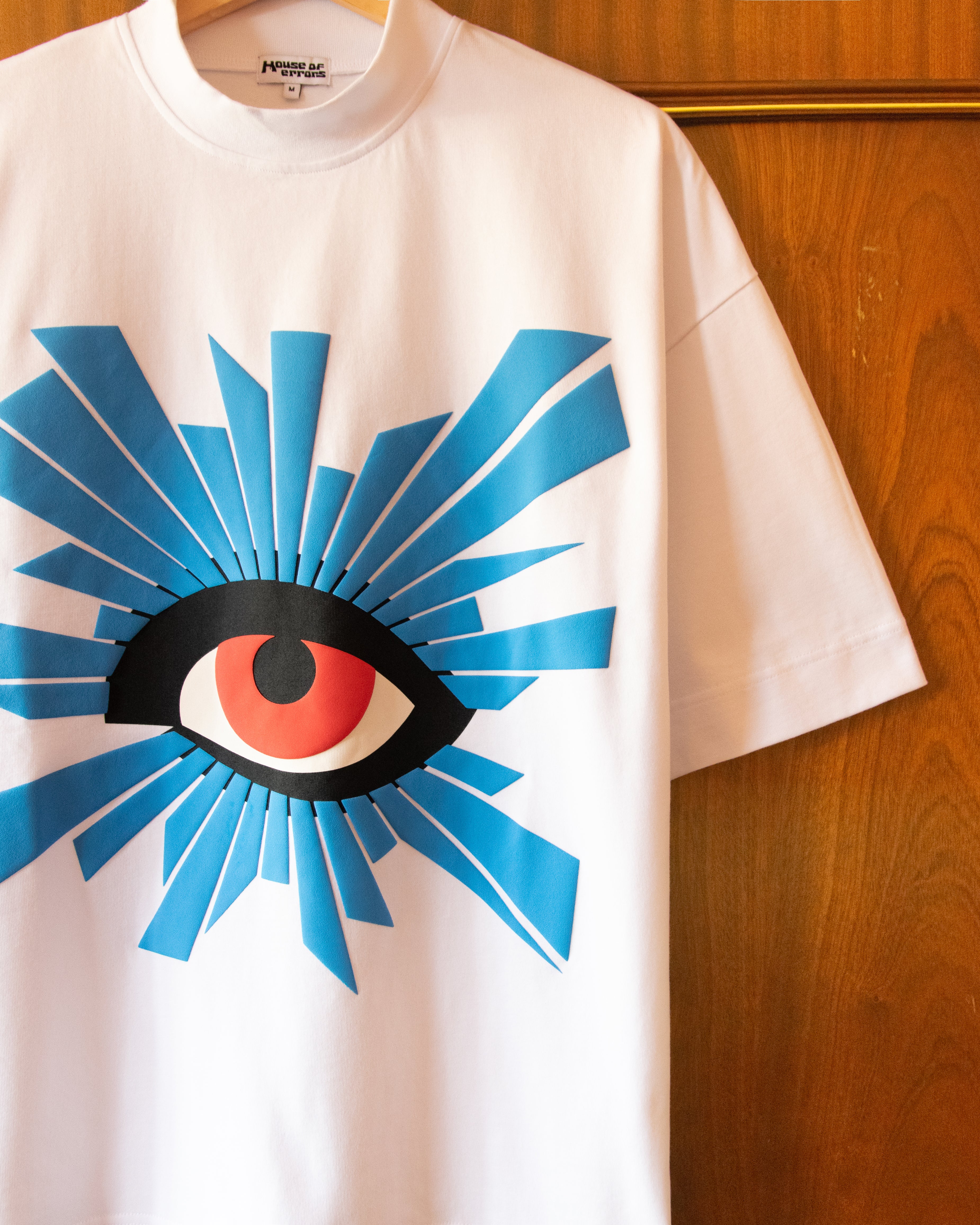 ALL-SEEING HEAVYWEIGHT TEE IN WHITE - Image 3