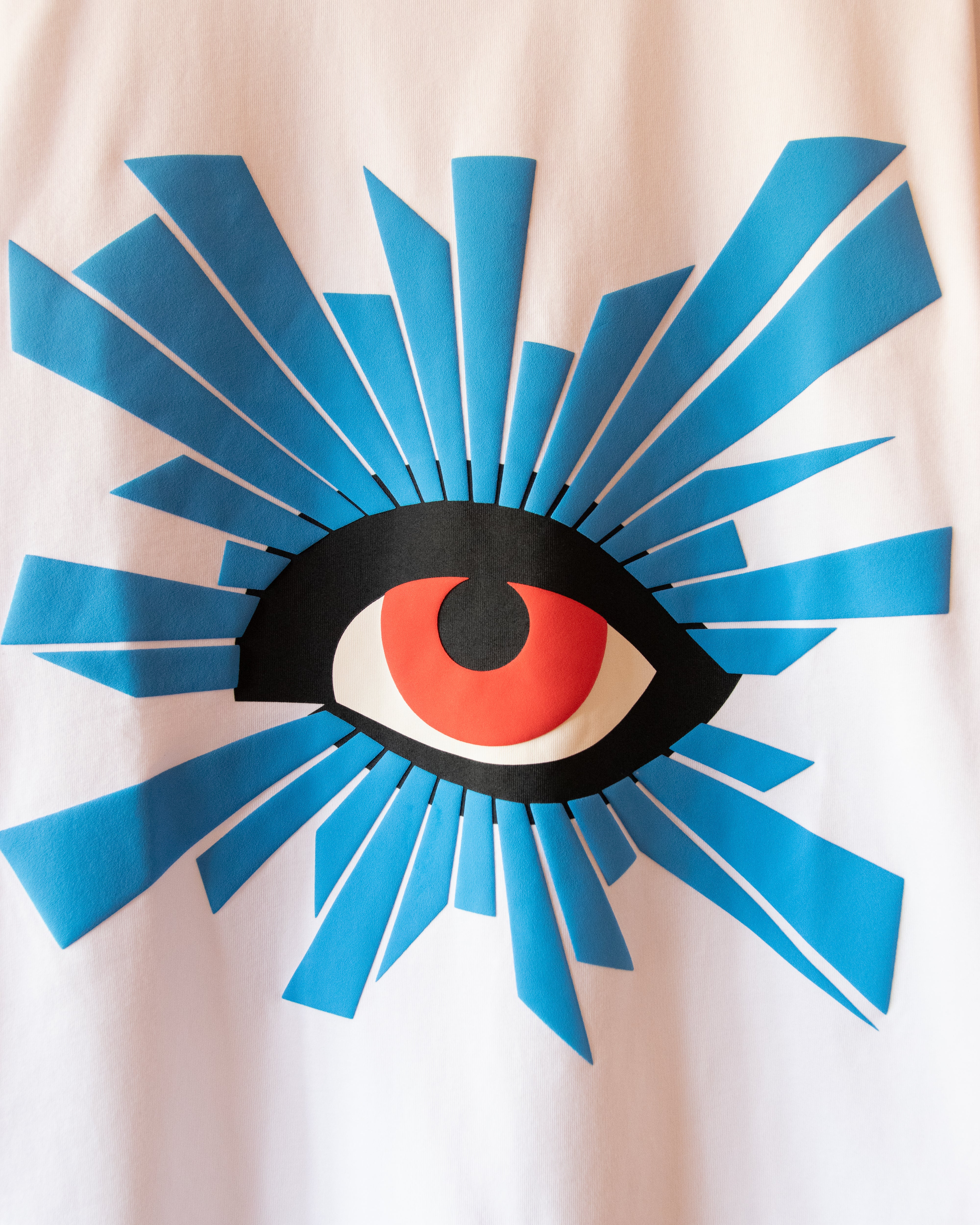 ALL-SEEING HEAVYWEIGHT TEE IN WHITE - Image 5
