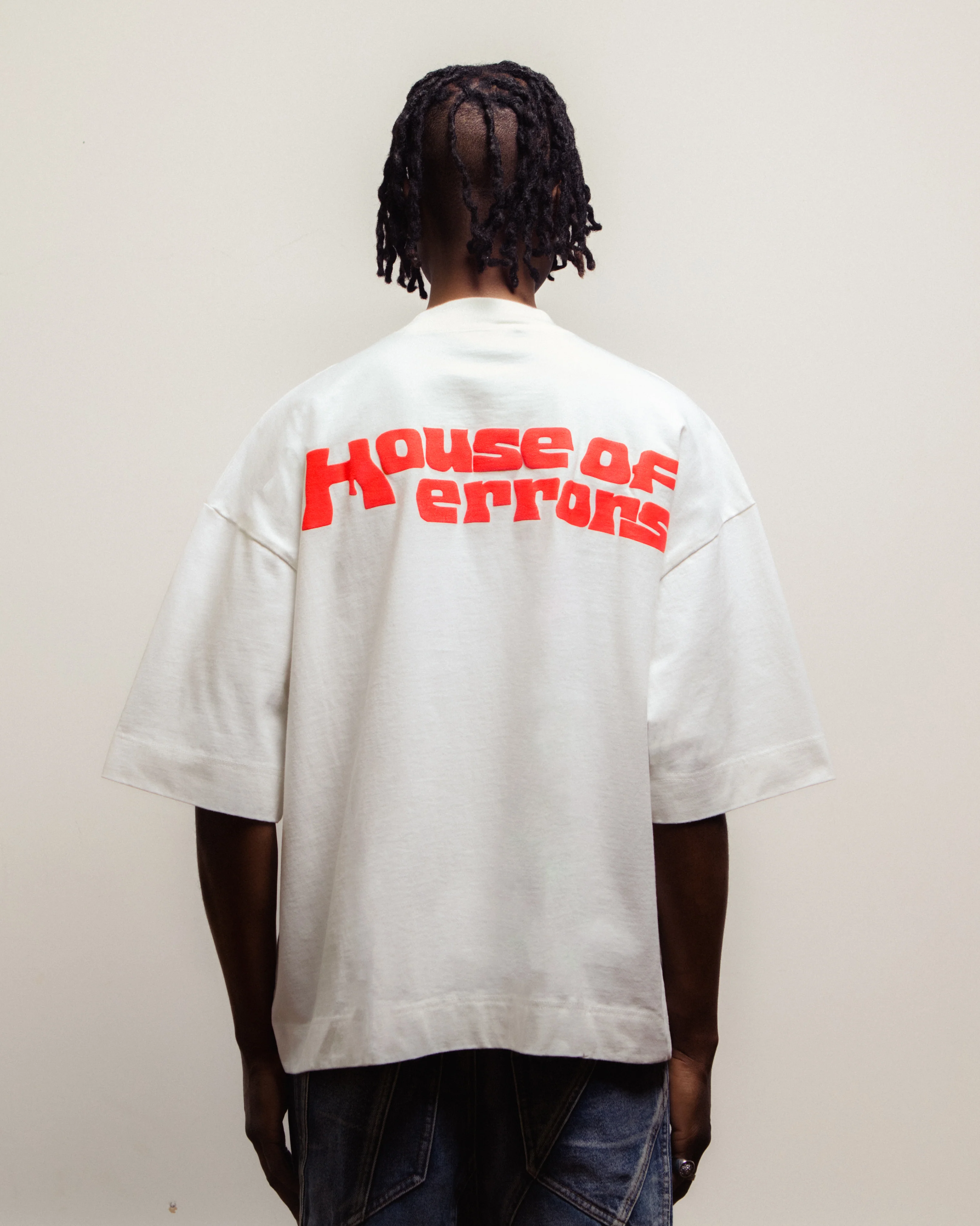 ALL-SEEING HEAVYWEIGHT TEE IN WHITE - Image 7