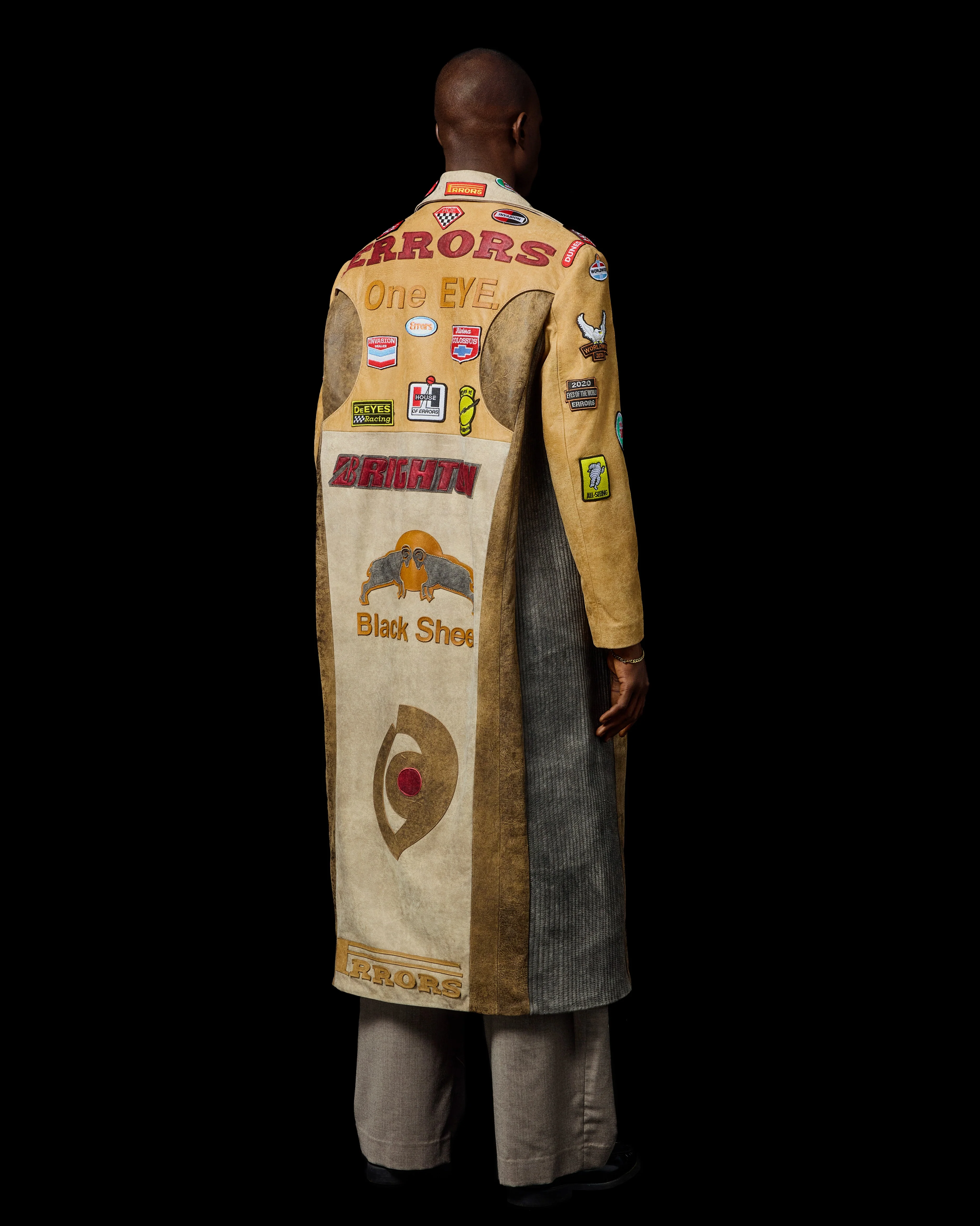 LEATHER MOTO TRENCH COAT - Image 8