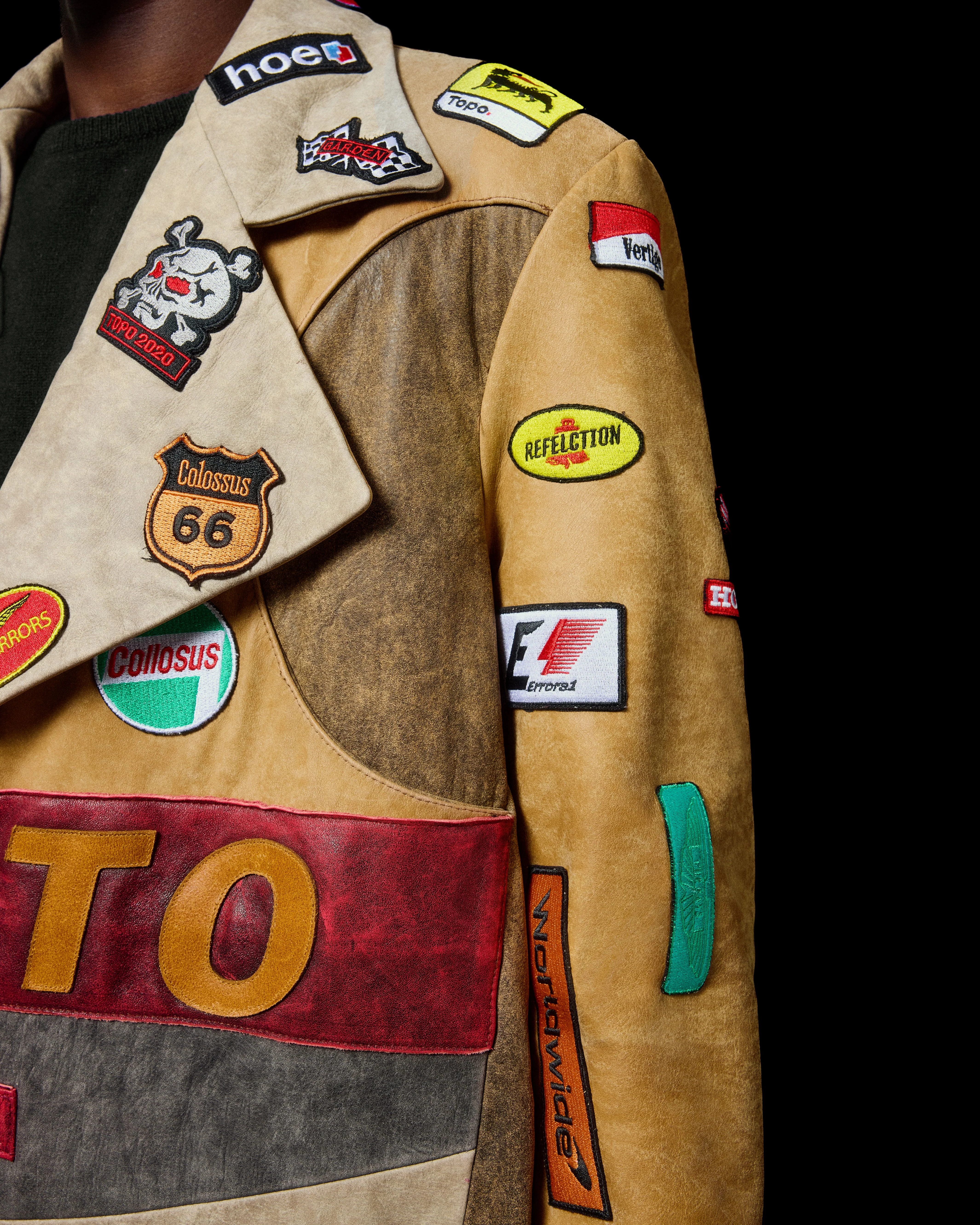 LEATHER MOTO TRENCH COAT - Image 9