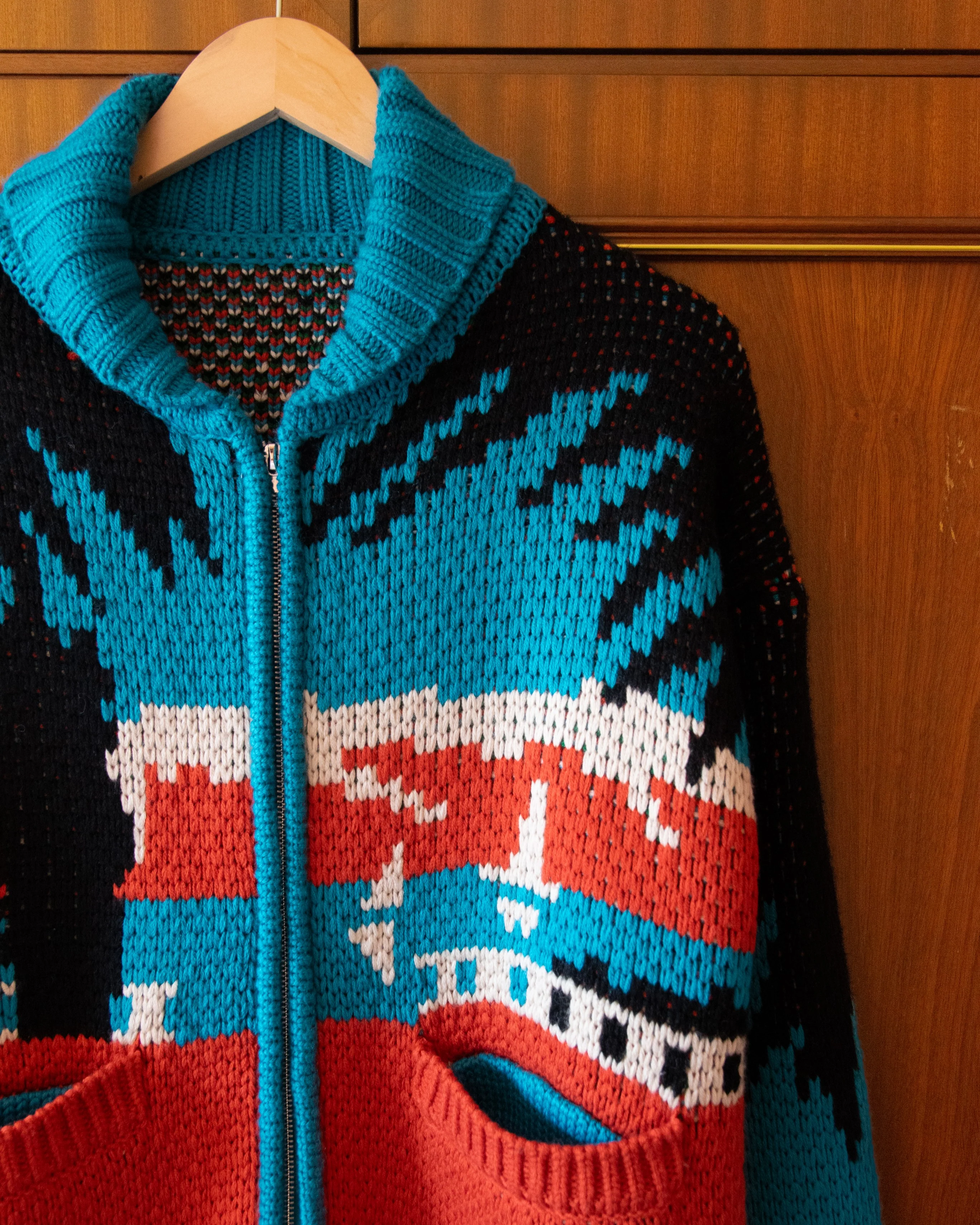 WOOL BLEND HOTEL ERRORS CARDIGAN - Image 5