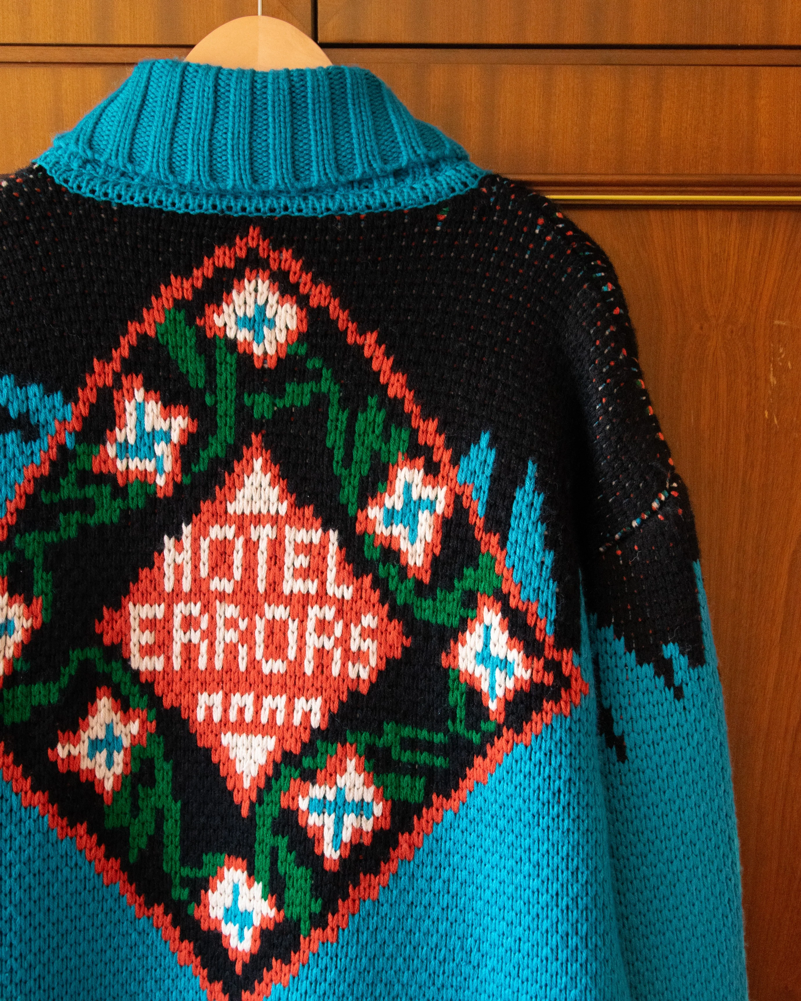 WOOL BLEND HOTEL ERRORS CARDIGAN - Image 6