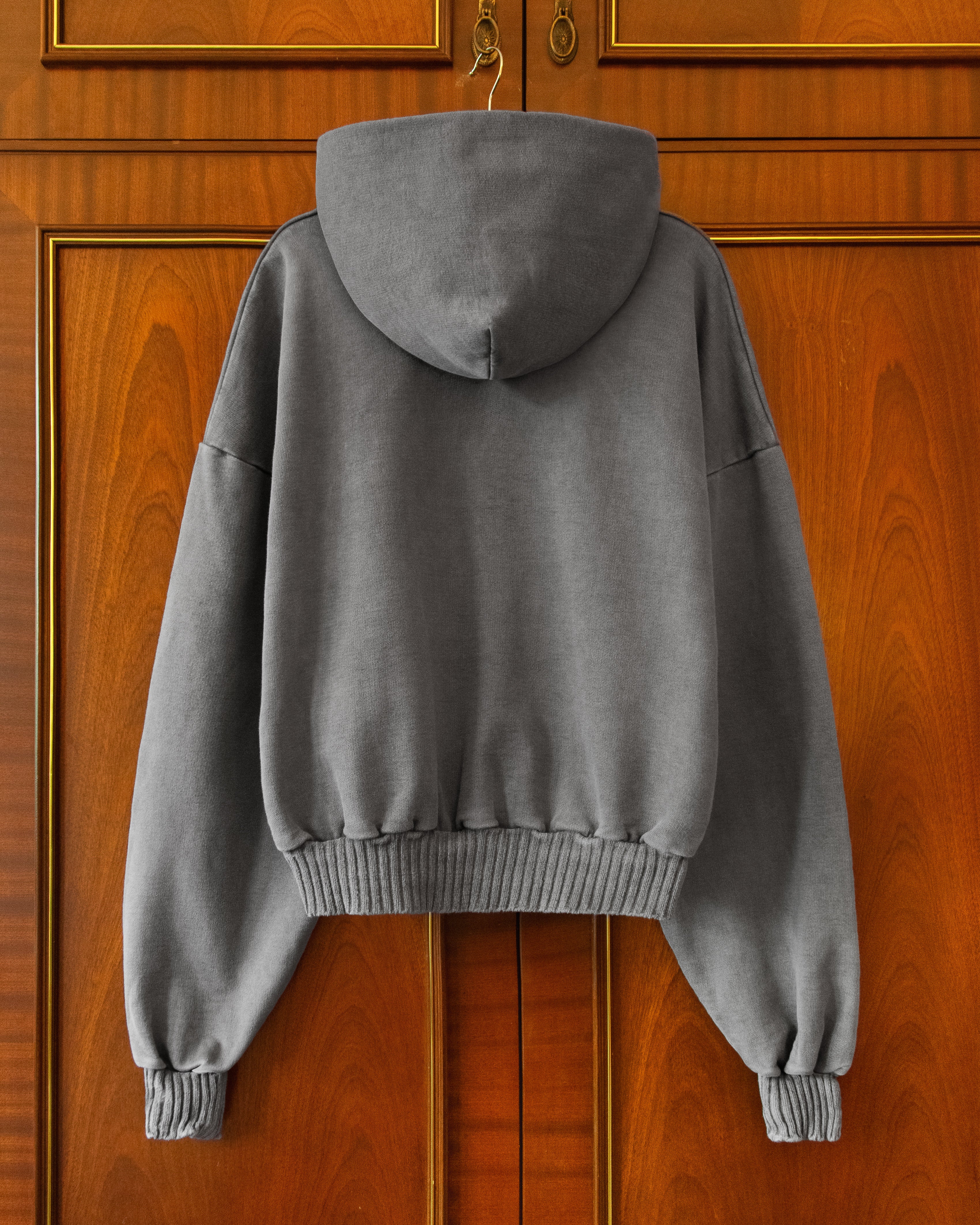 CREST HOODIE IN SABLE - Image 3