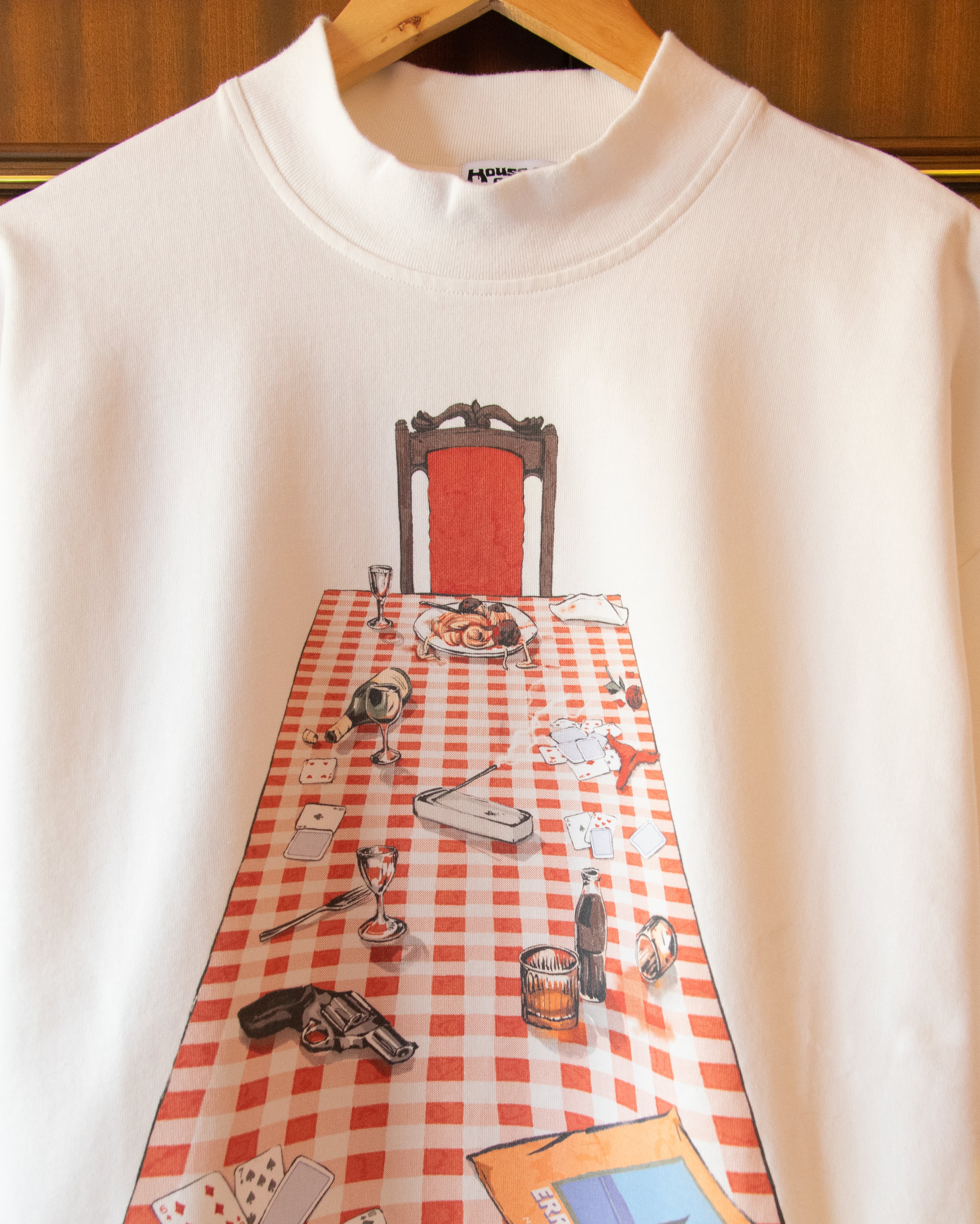 DINNER AT ERRORS HEAVYWEIGHT TEE - Image 3