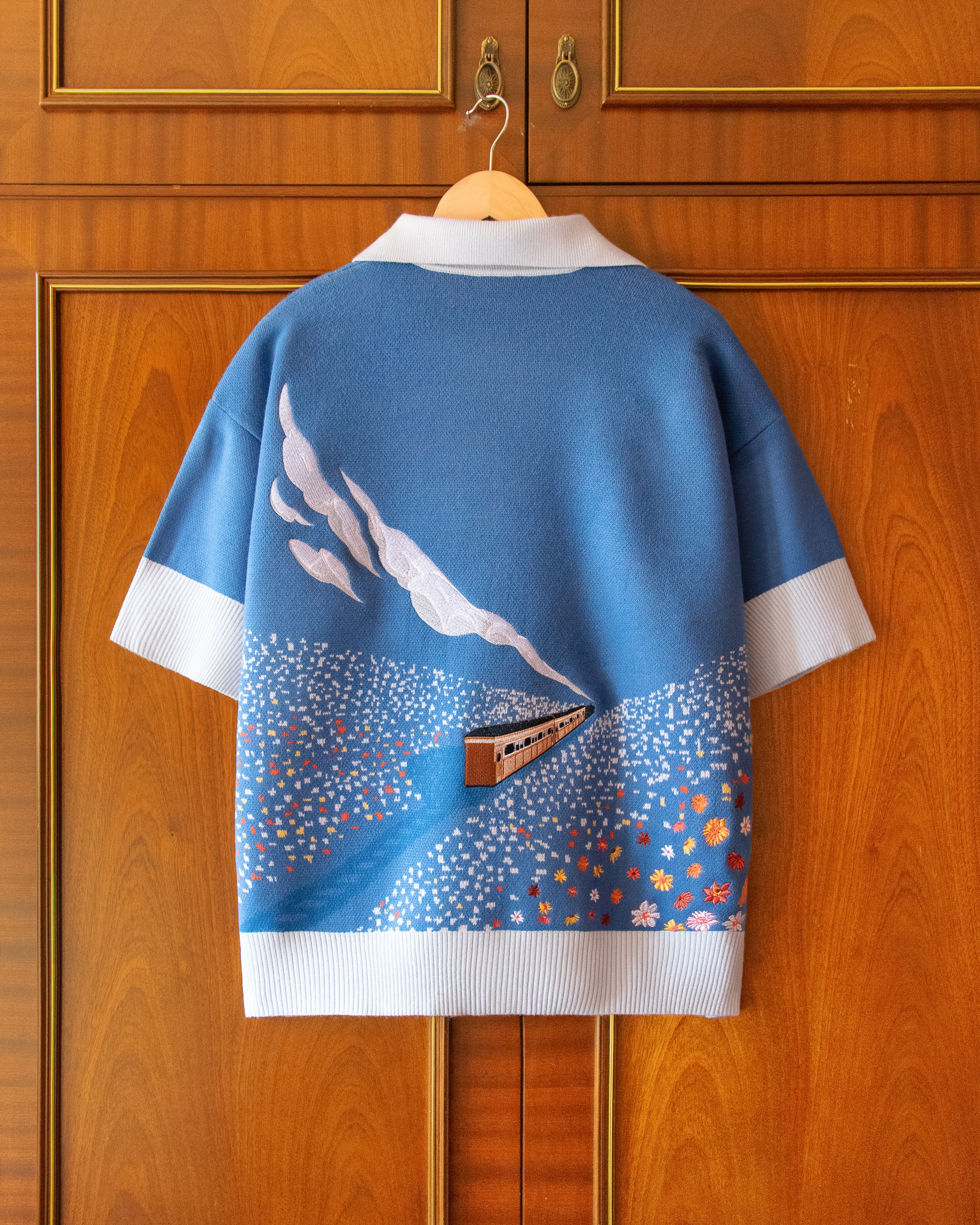 ERRORS EXPRESS EMBROIDERED POLO - Image 2