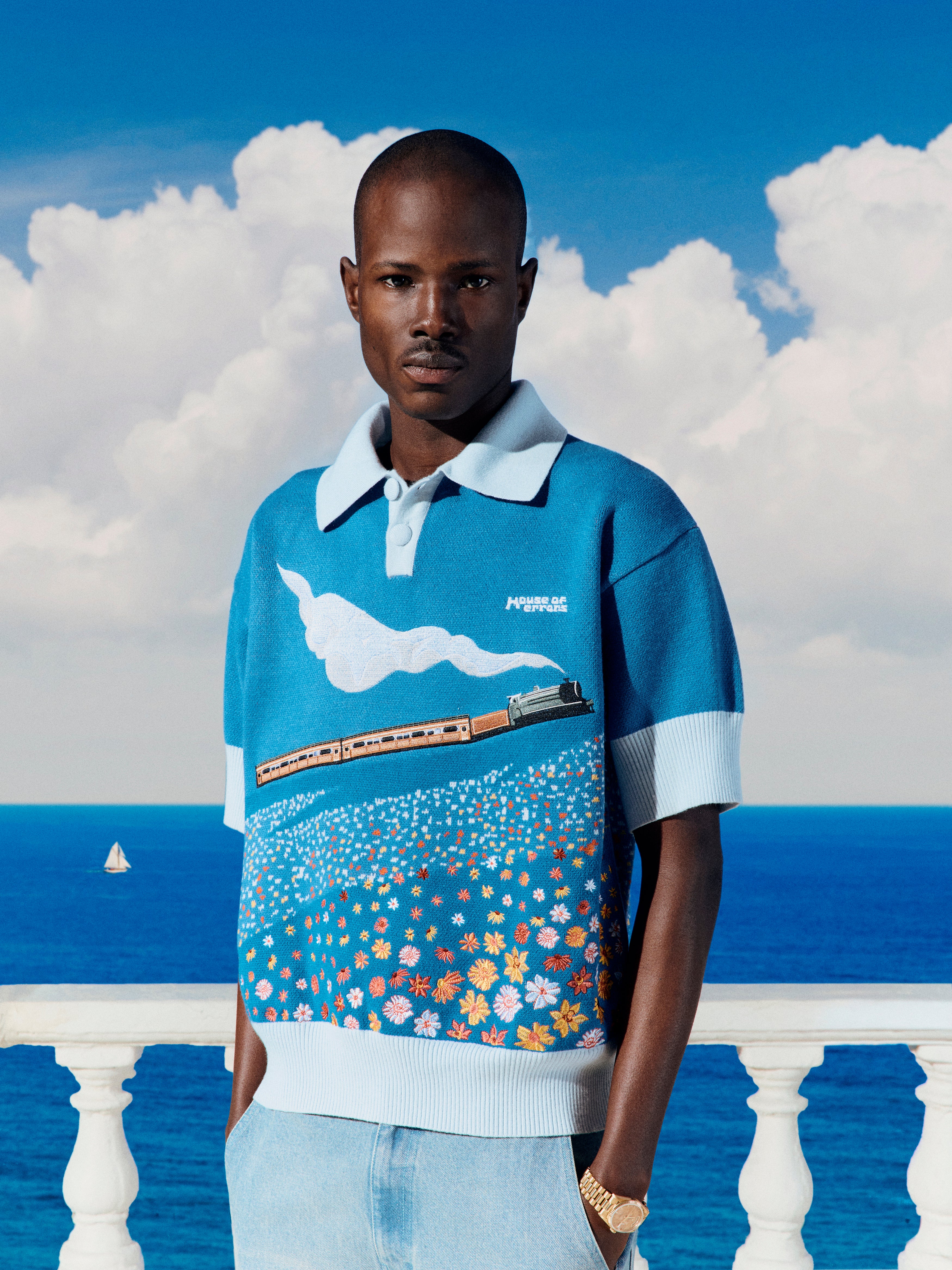 ERRORS EXPRESS EMBROIDERED POLO - Image 4