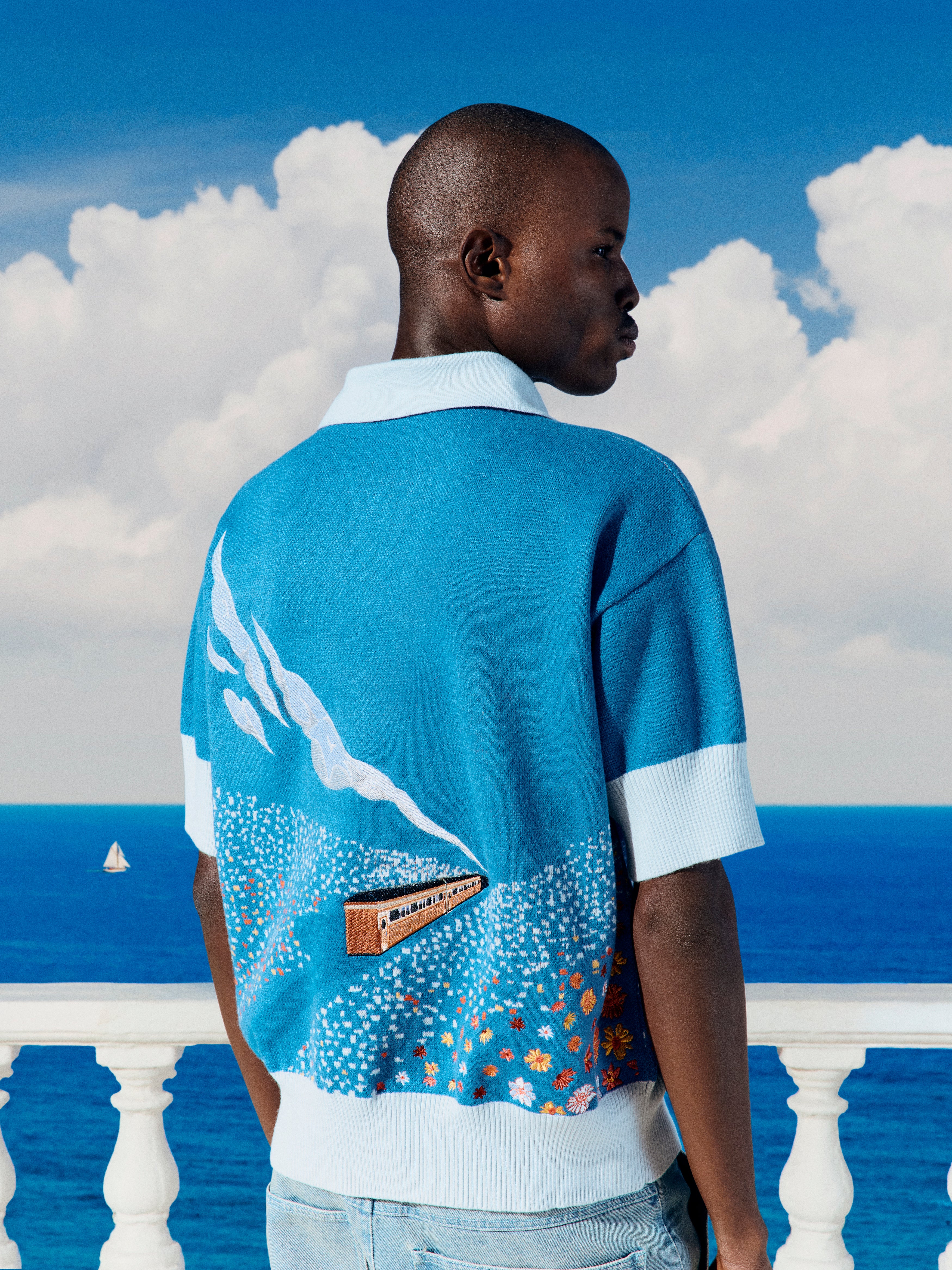 ERRORS EXPRESS EMBROIDERED POLO - Image 5