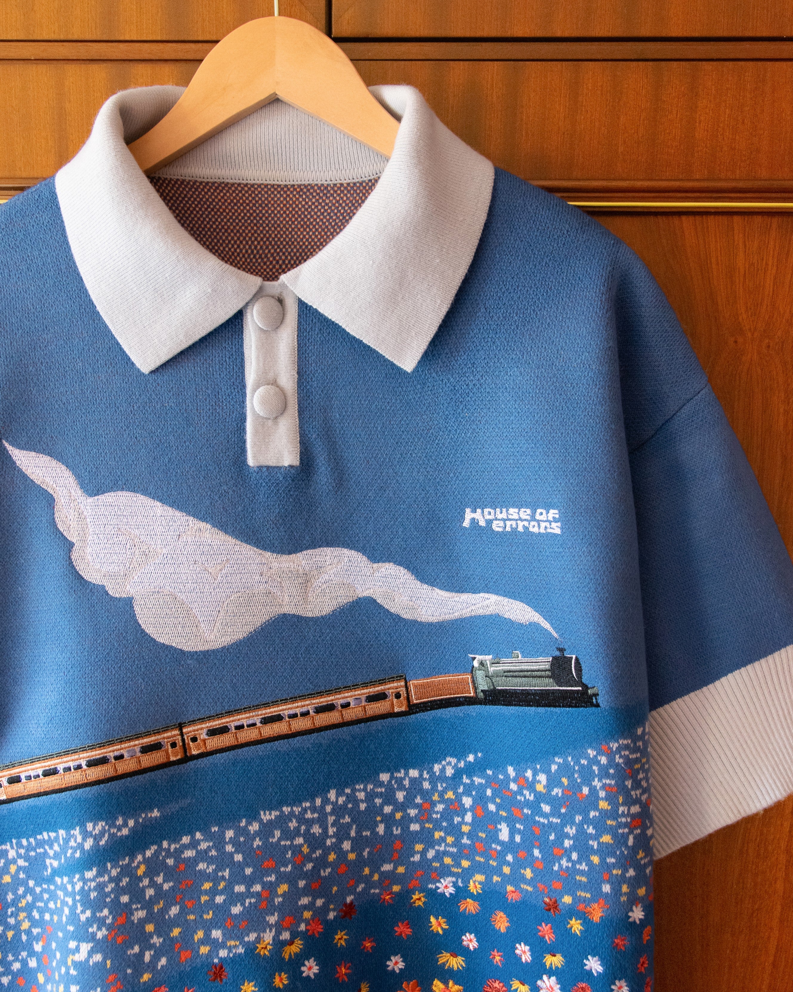 ERRORS EXPRESS EMBROIDERED POLO - Image 6