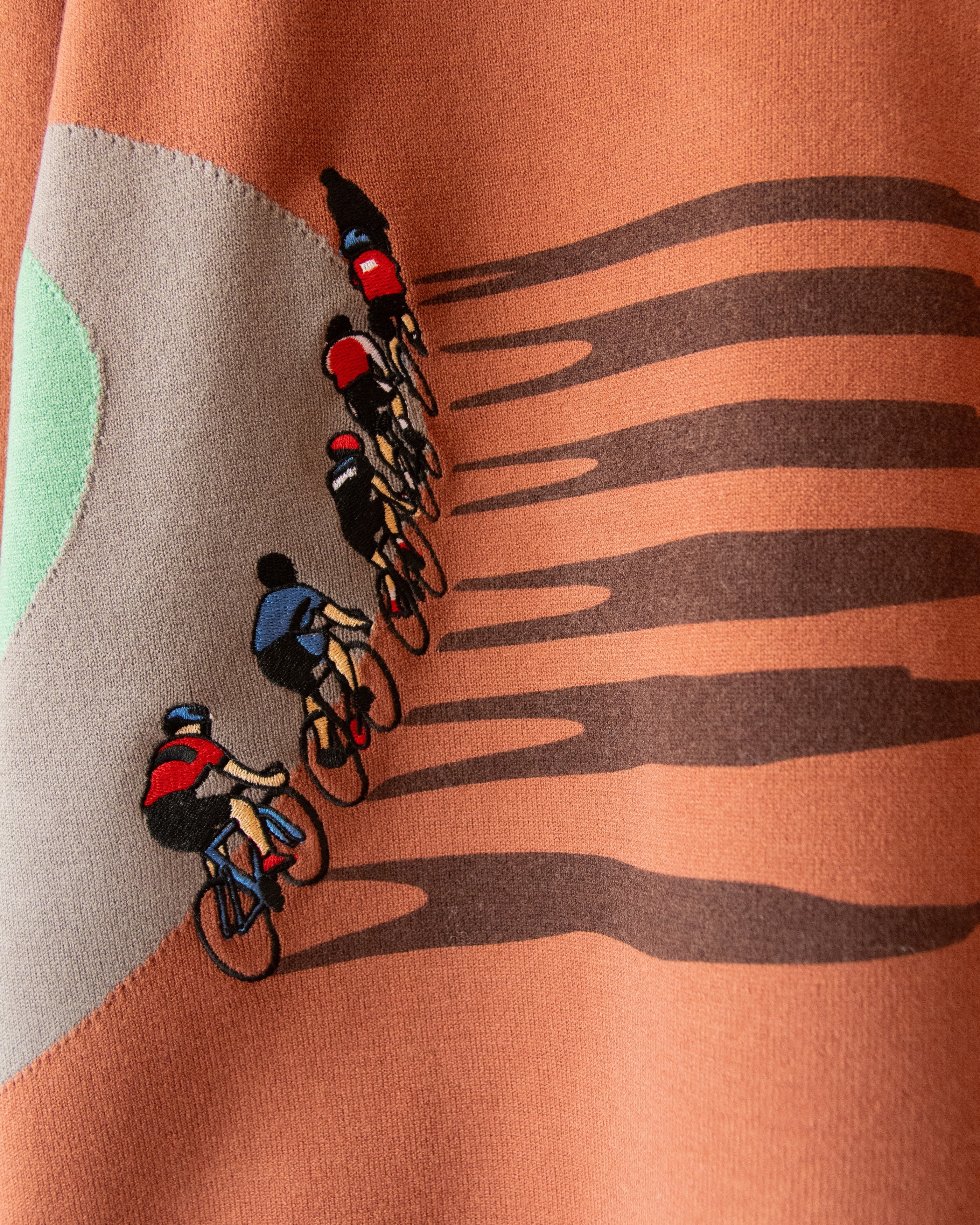 FINE KNIT CYCLING SWEATER - Image 6