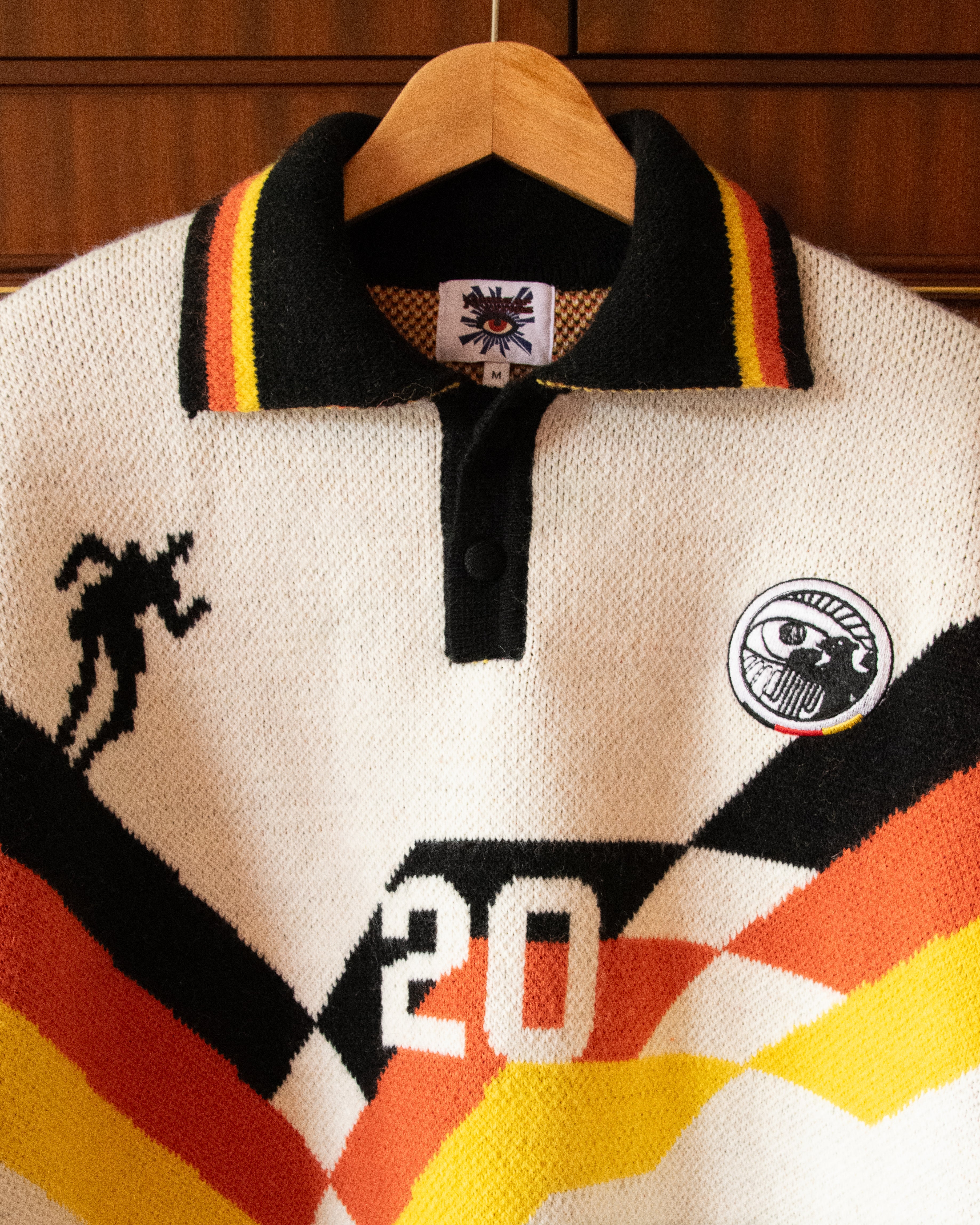 KNITTED FOOTBALL TOP - DEUTSCHLAND - Image 3