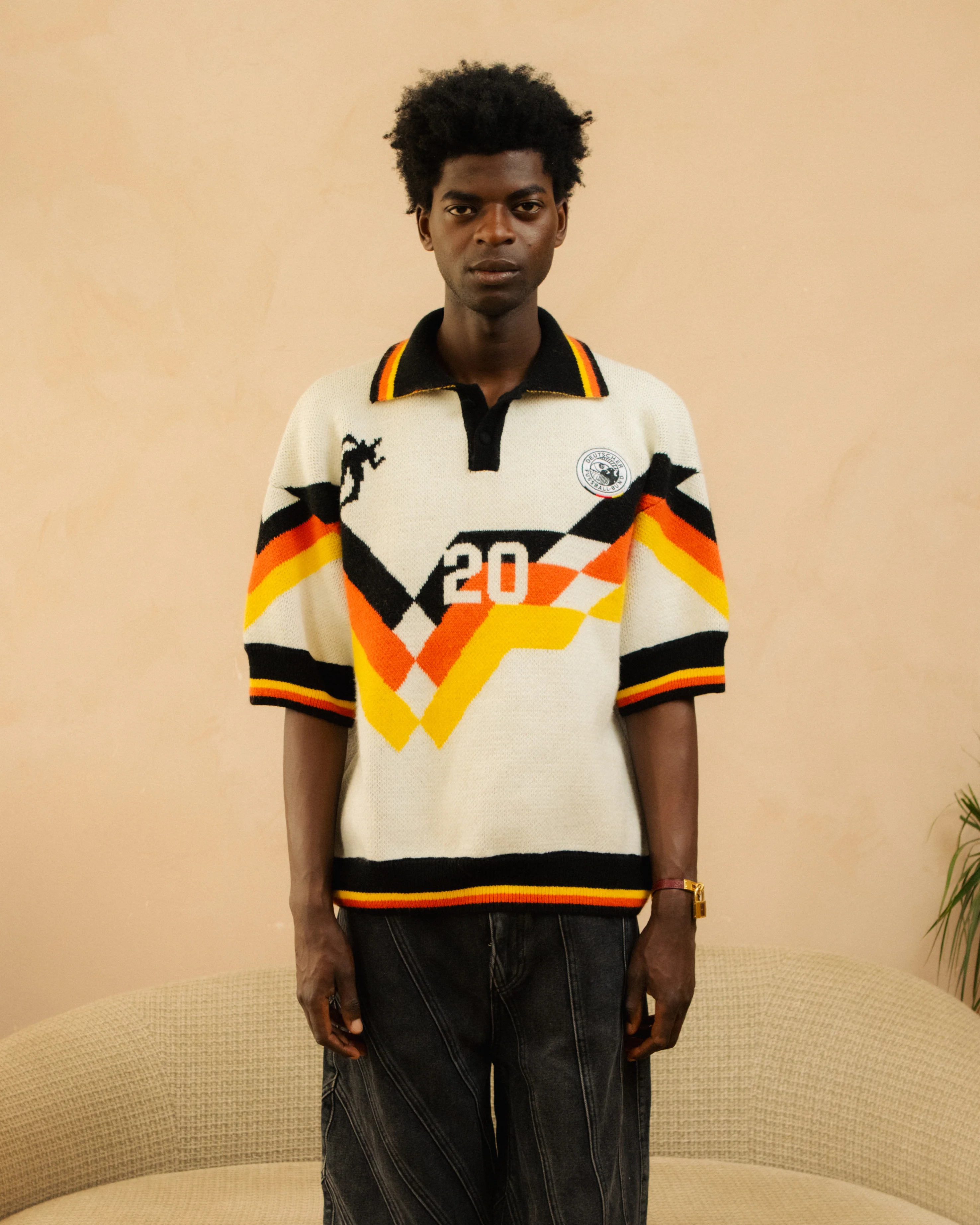 KNITTED FOOTBALL TOP - DEUTSCHLAND - Image 4