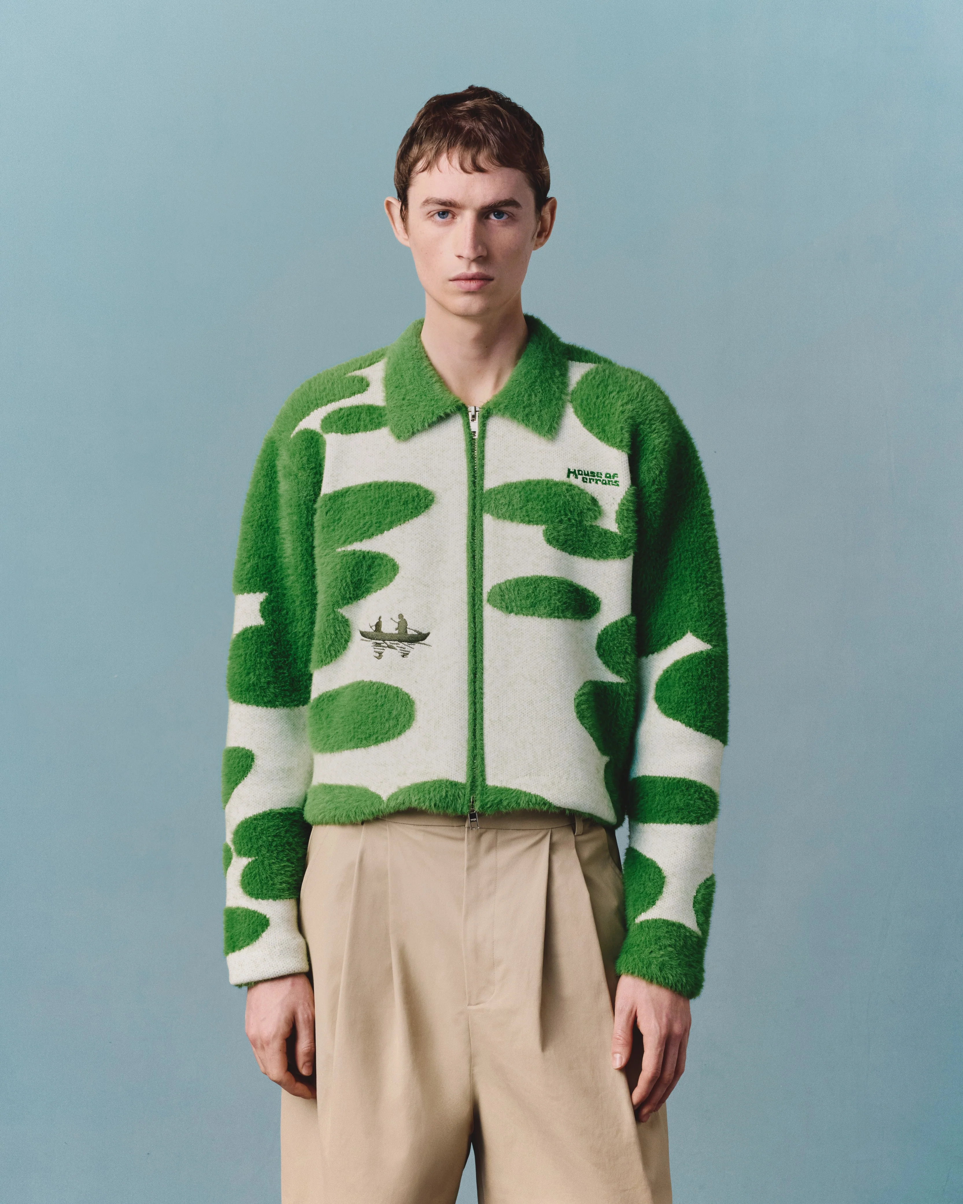 KNITTED BORNEO EXPEDITION JACKET - Image 3