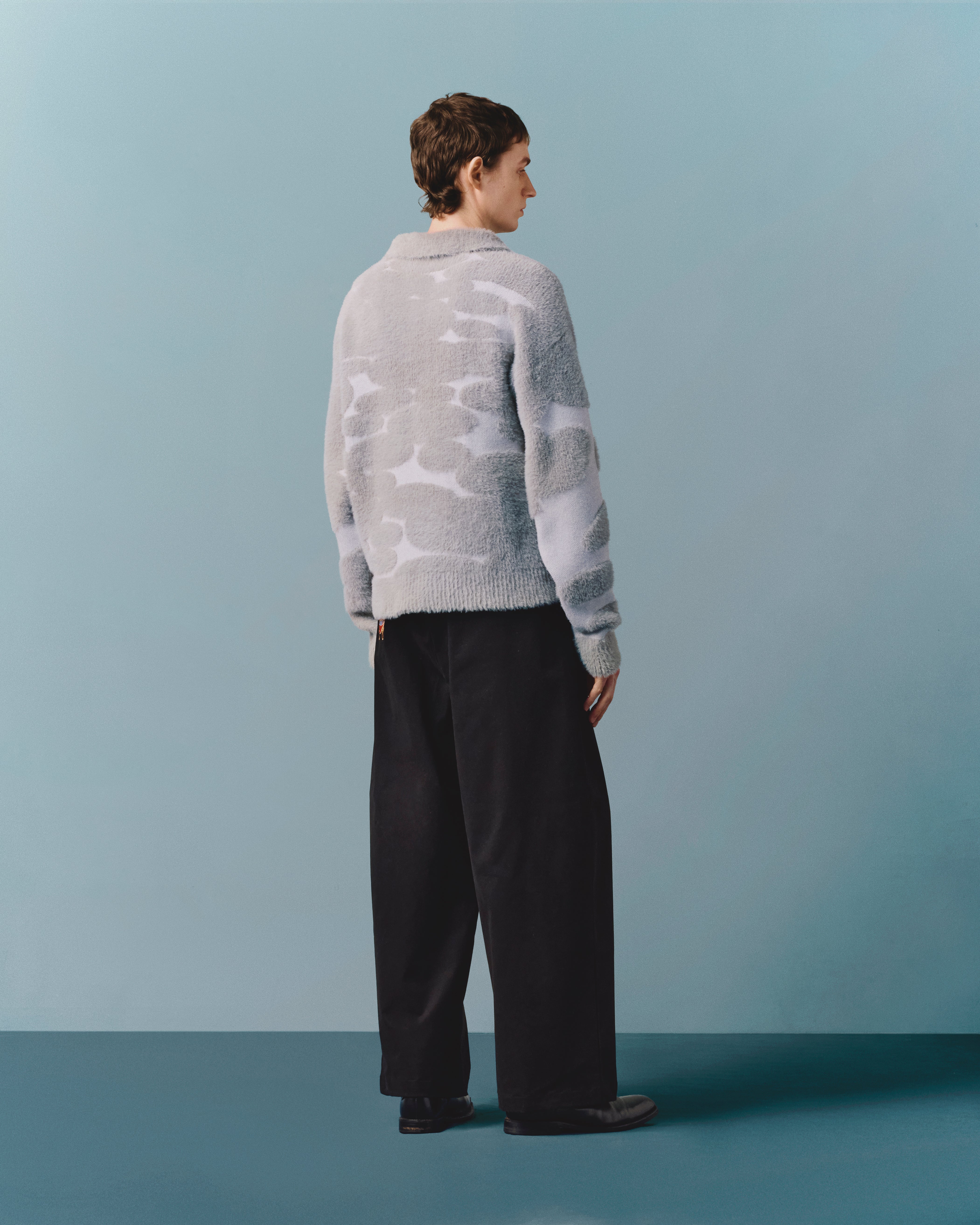 KNITTED BORNEO EXPEDITION SWEATER - GREY - Image 7