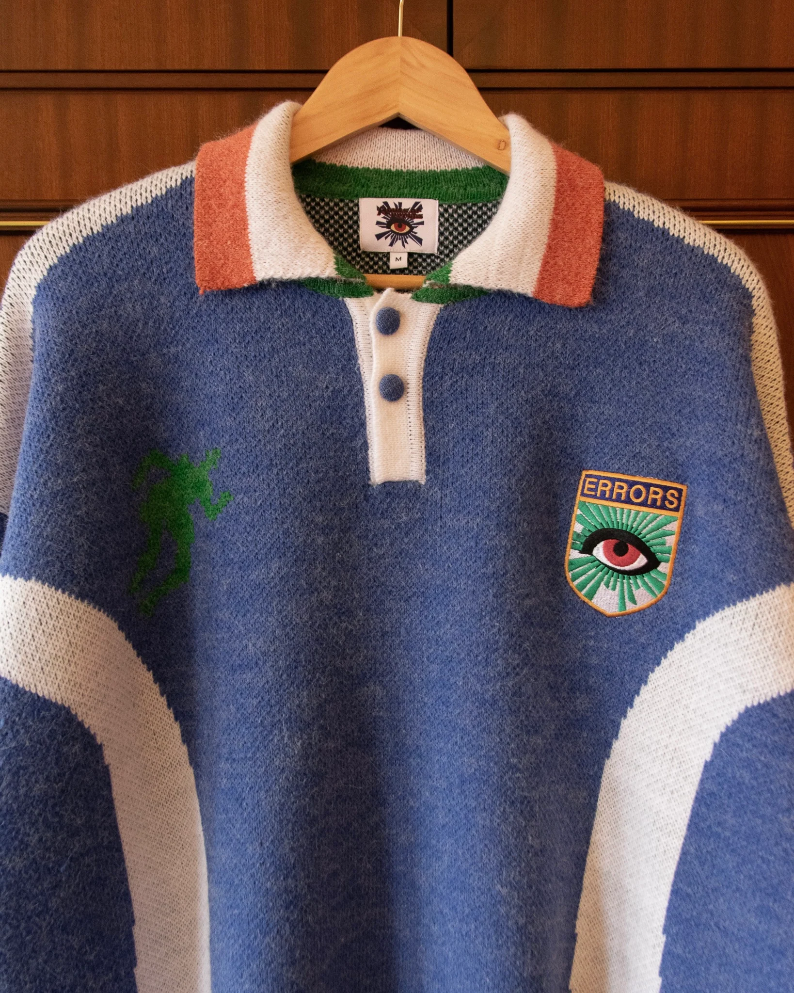 KNITTED FOOTBALL JUMPER - ITALIA - Image 5