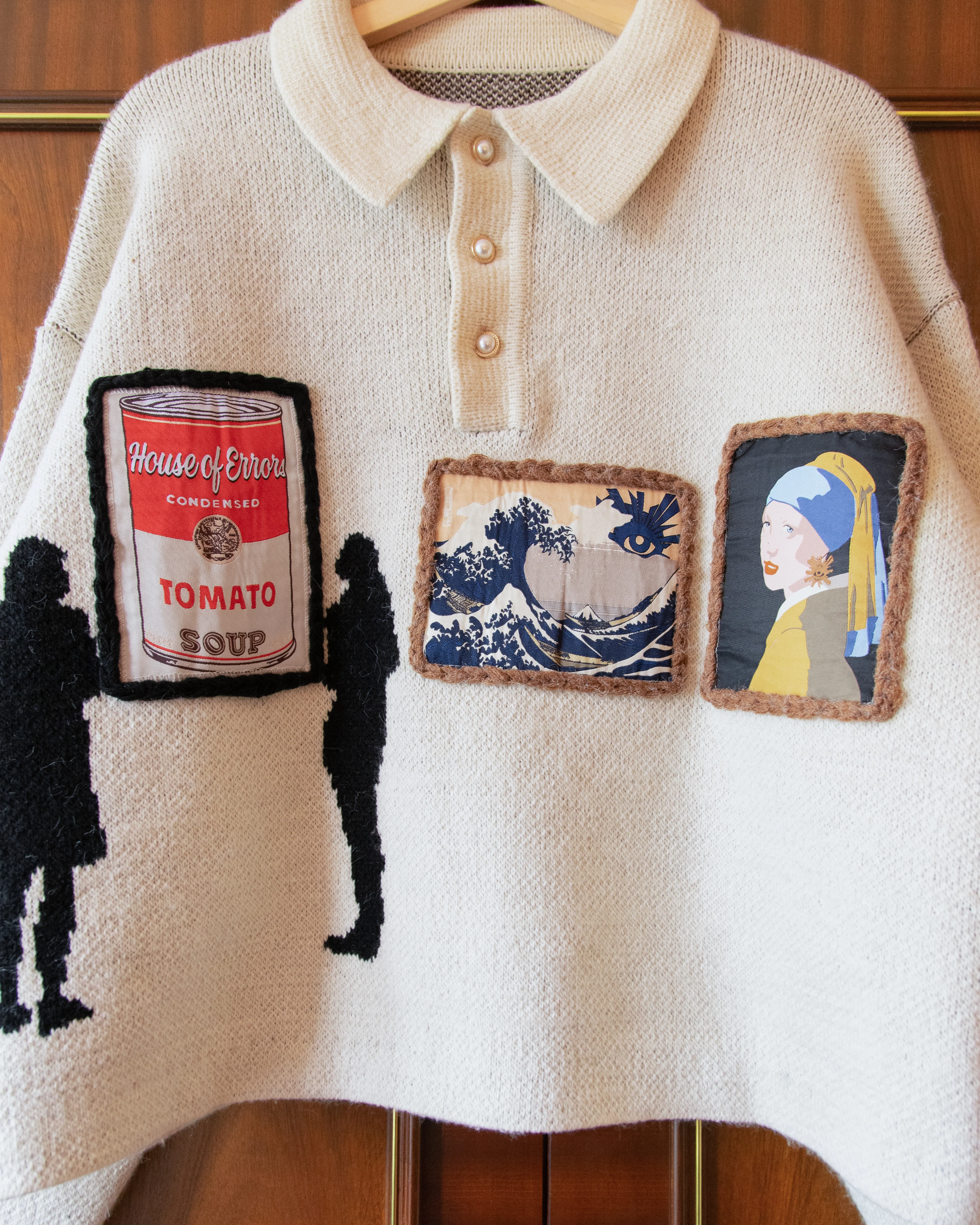 KNITTED GALLERY SWEATER - Image 4