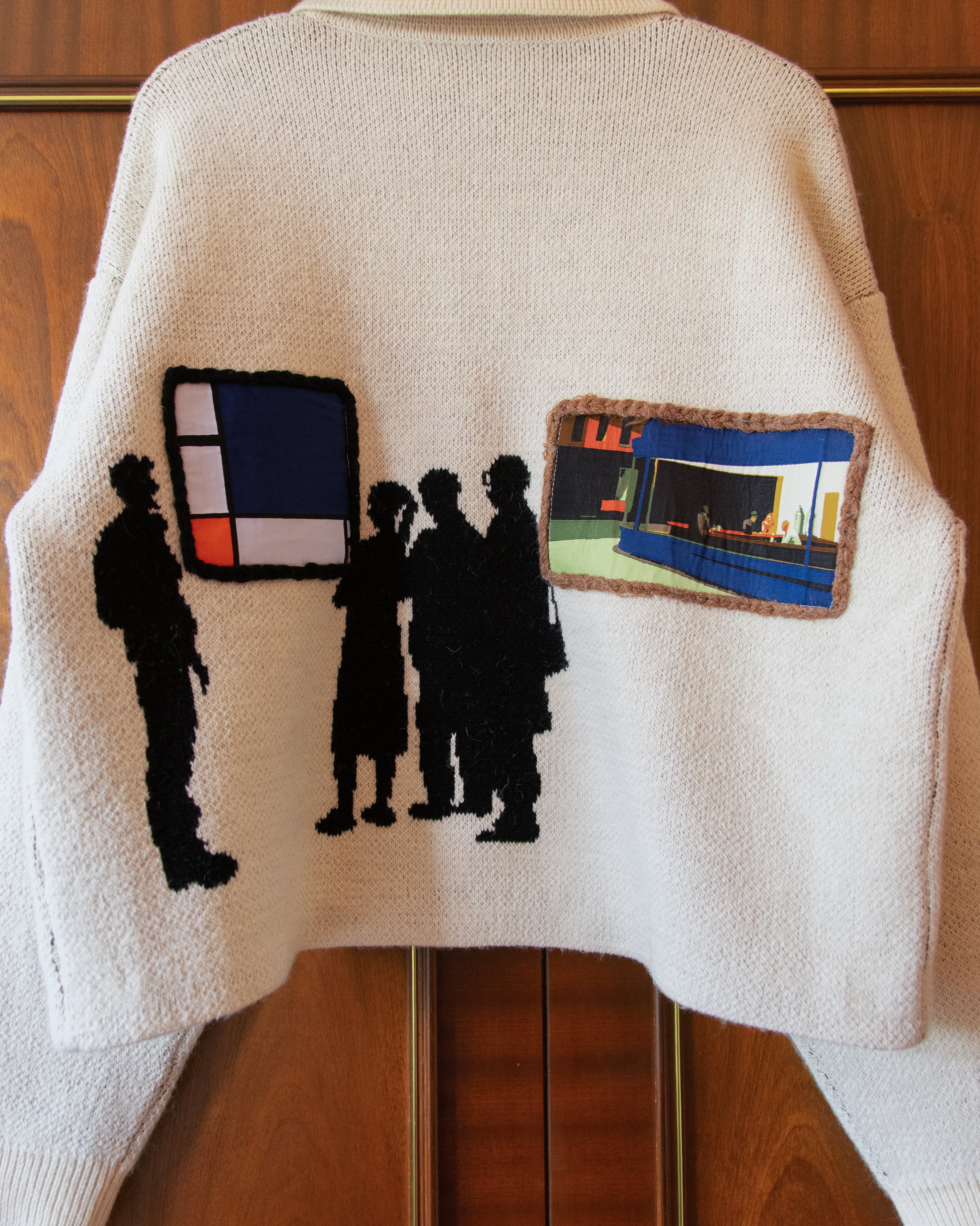 KNITTED GALLERY SWEATER - Image 5