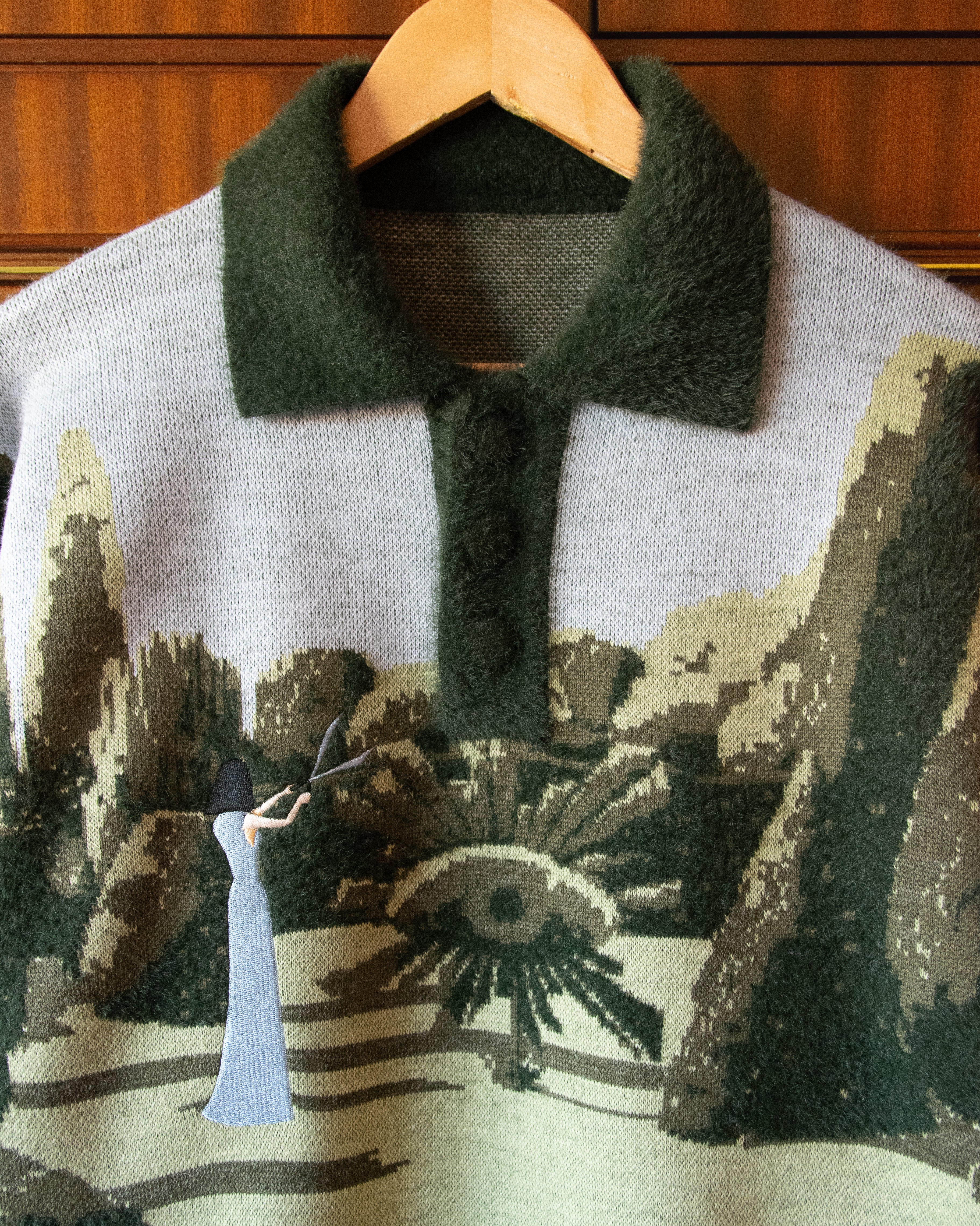 KNITTED GARDEN SWEATER - Image 3