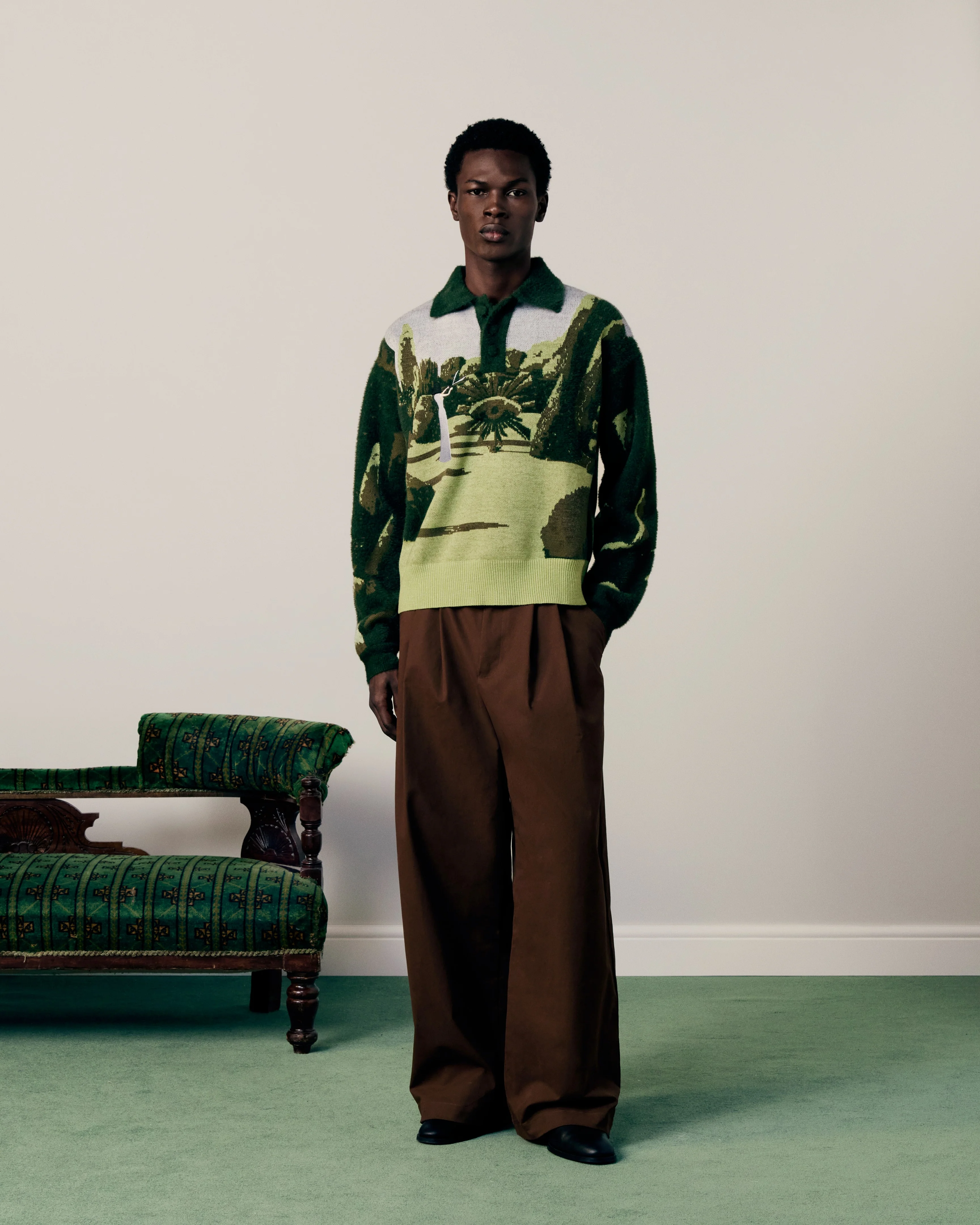 KNITTED GARDEN SWEATER - Image 5