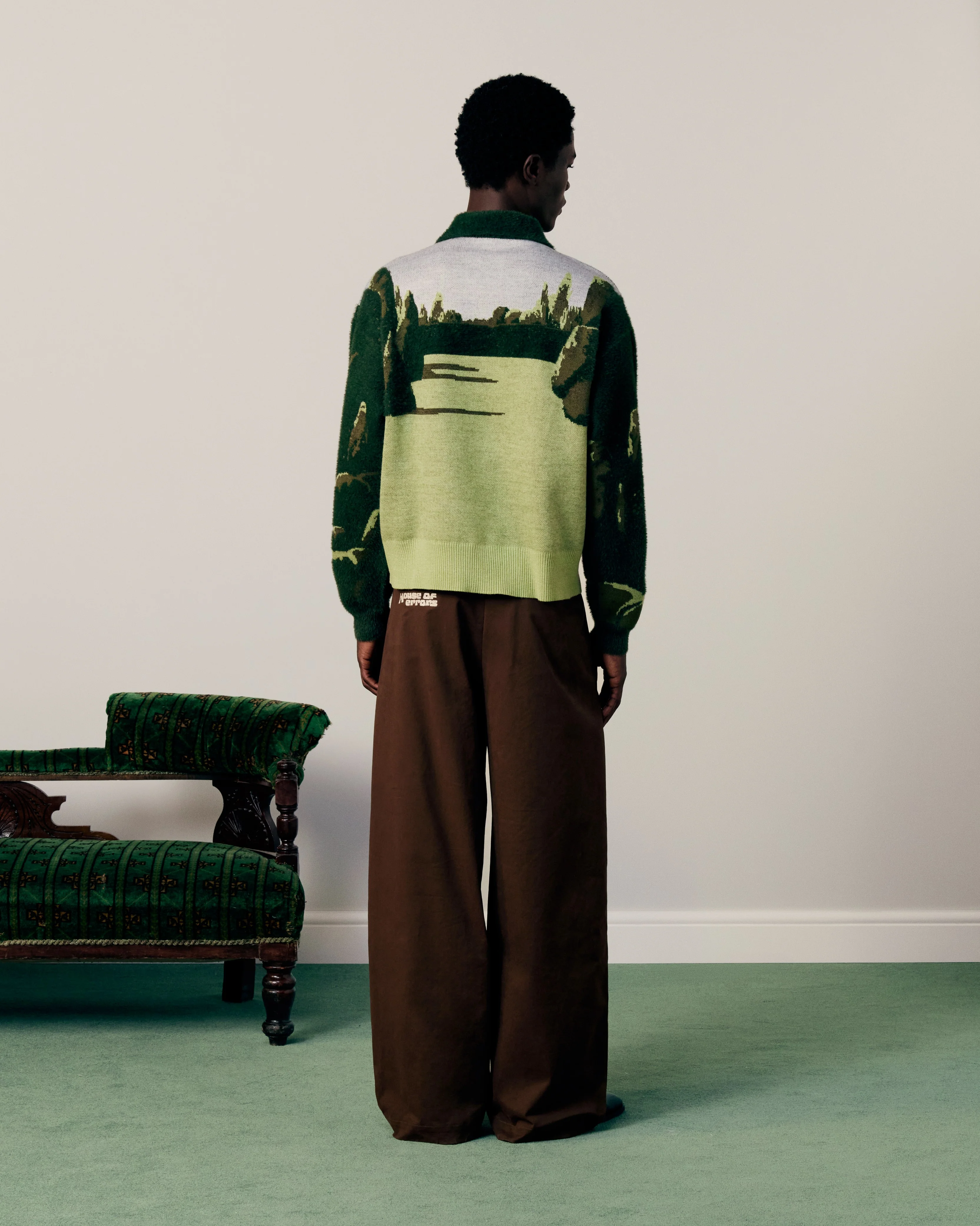 KNITTED GARDEN SWEATER - Image 6