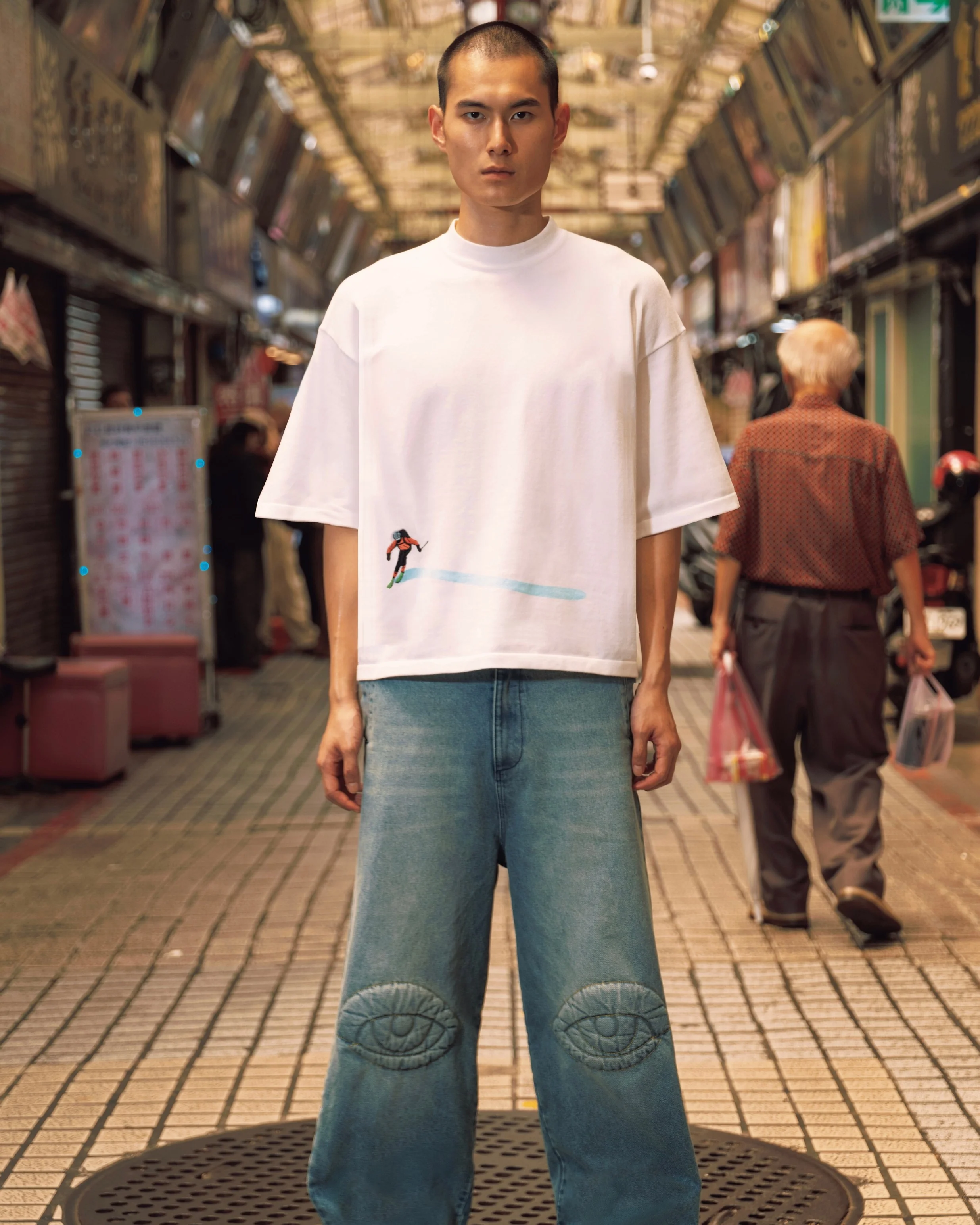 KNITTED SKIER TEE - Image 3