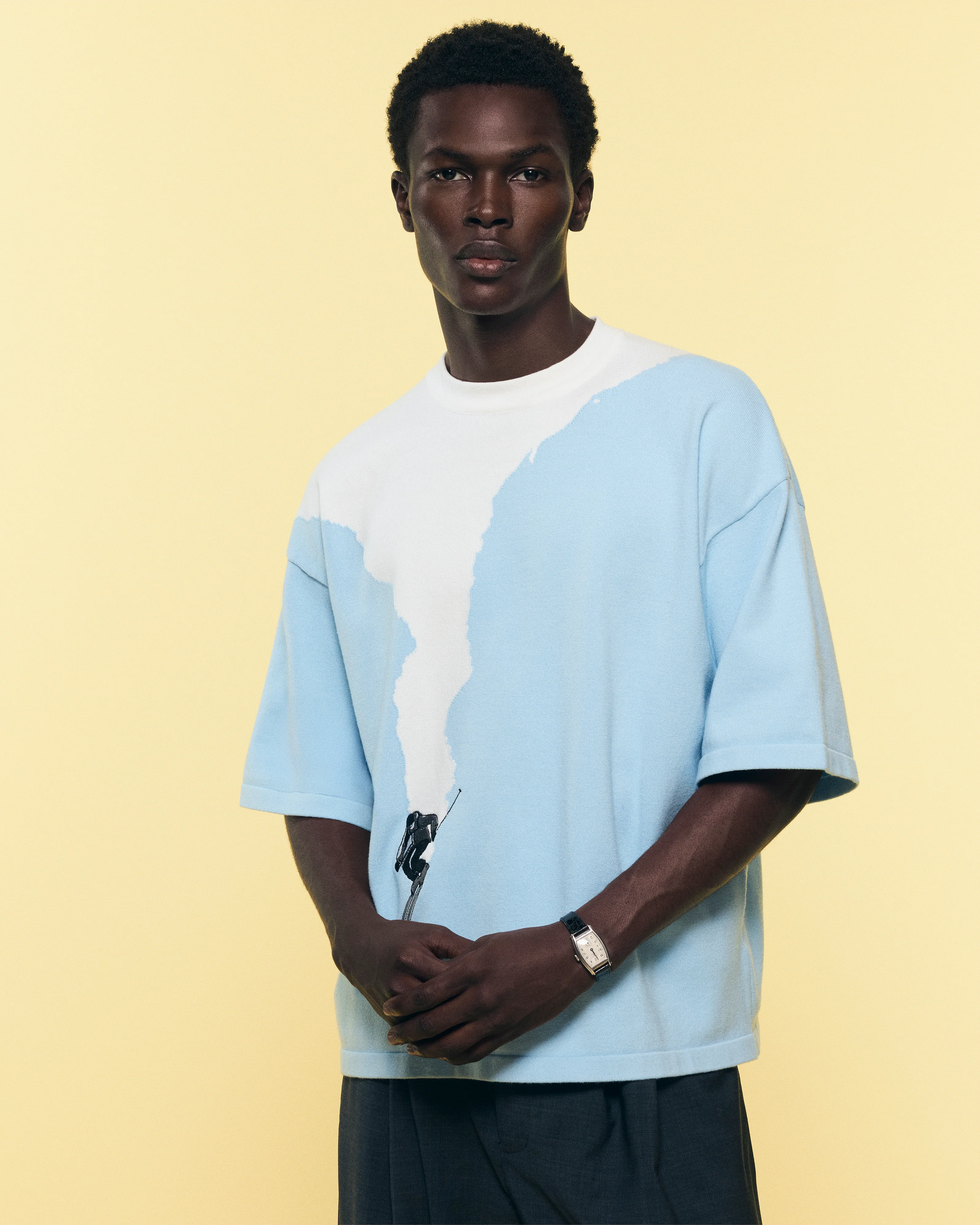 KNITTED 'TOUT SCHUSS' TEE - Image 6