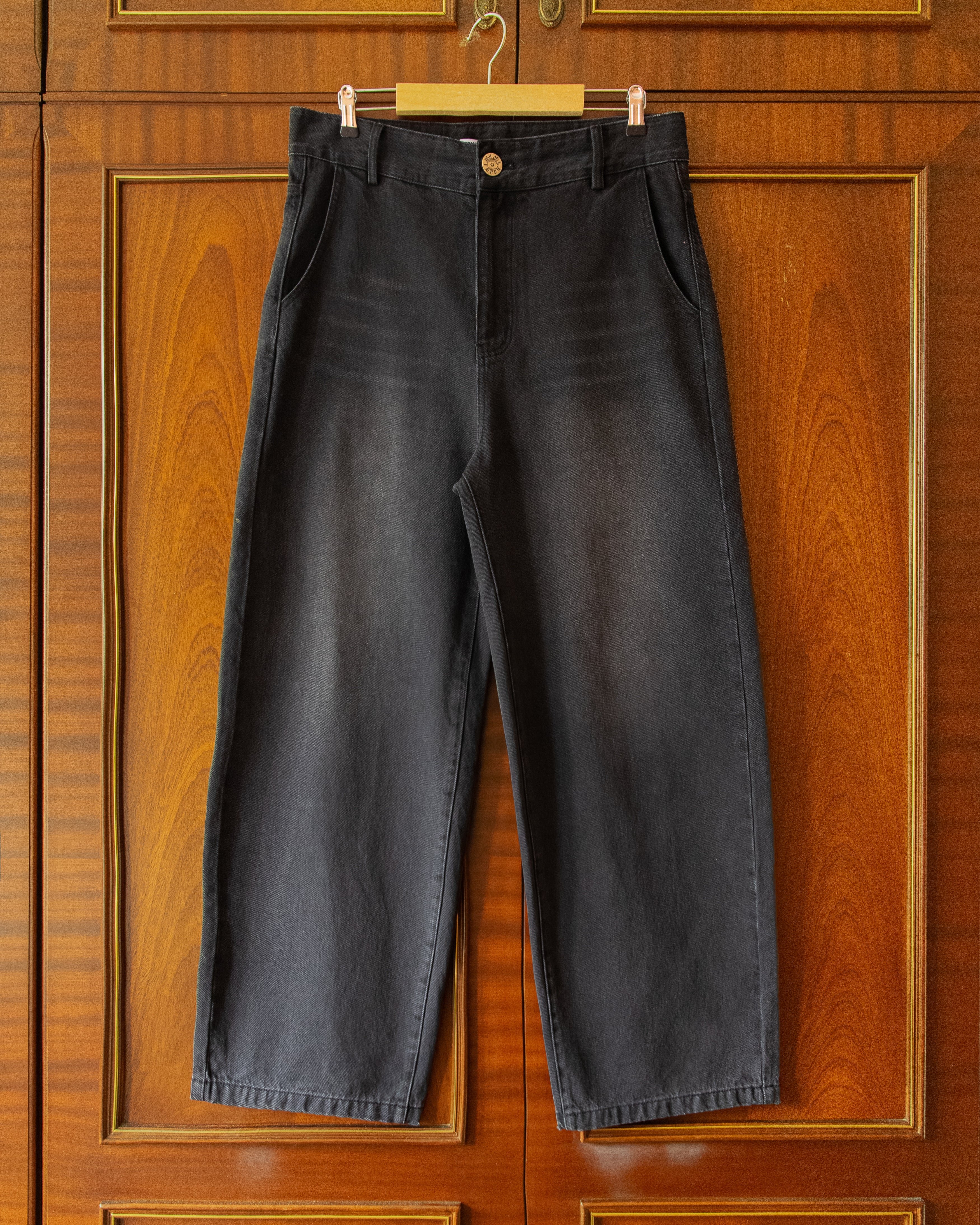 MELTING PATCH JEANS - VINTAGE BLACK - Image 3