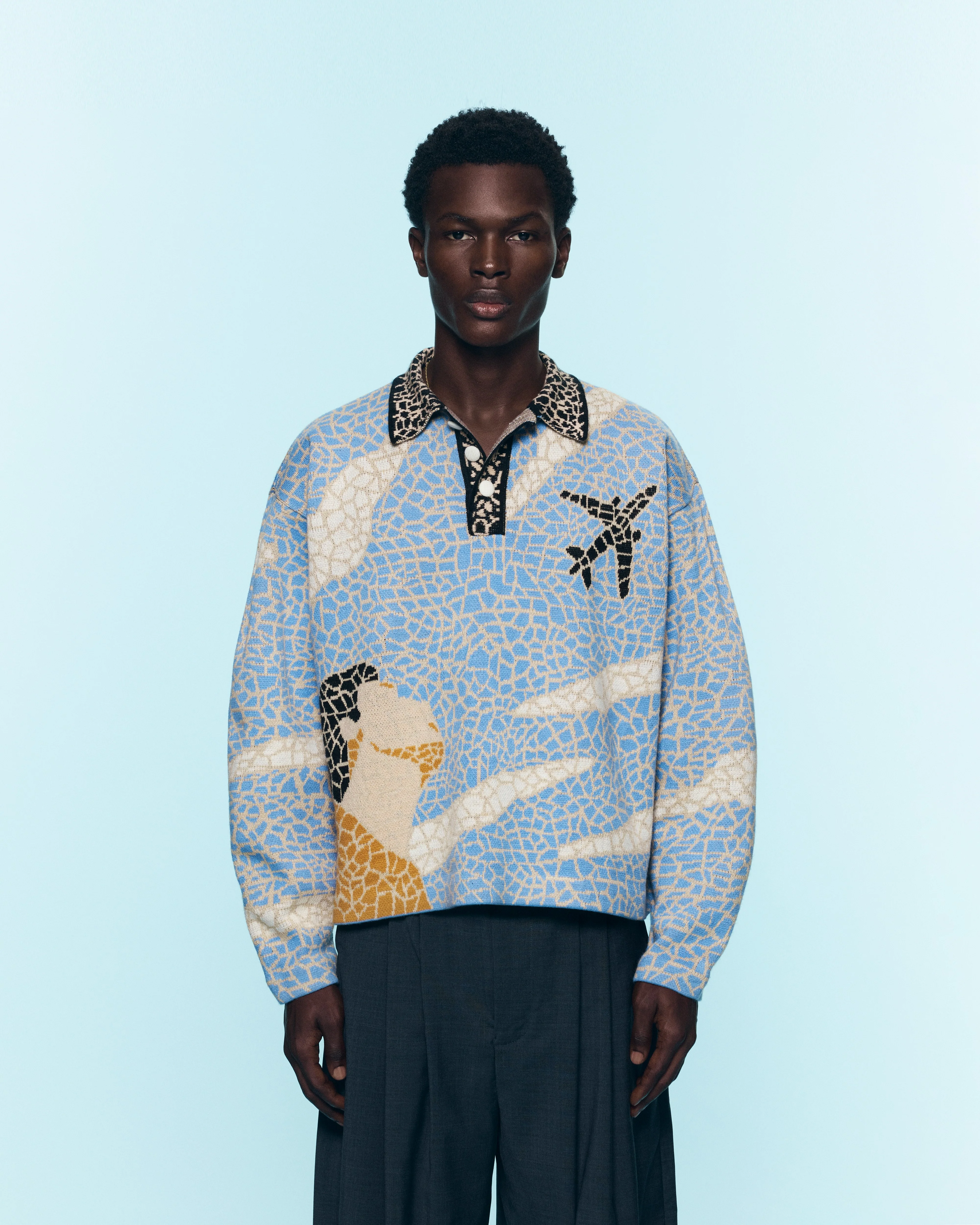 MOSAIC KNITTED SWEATER - Image 5