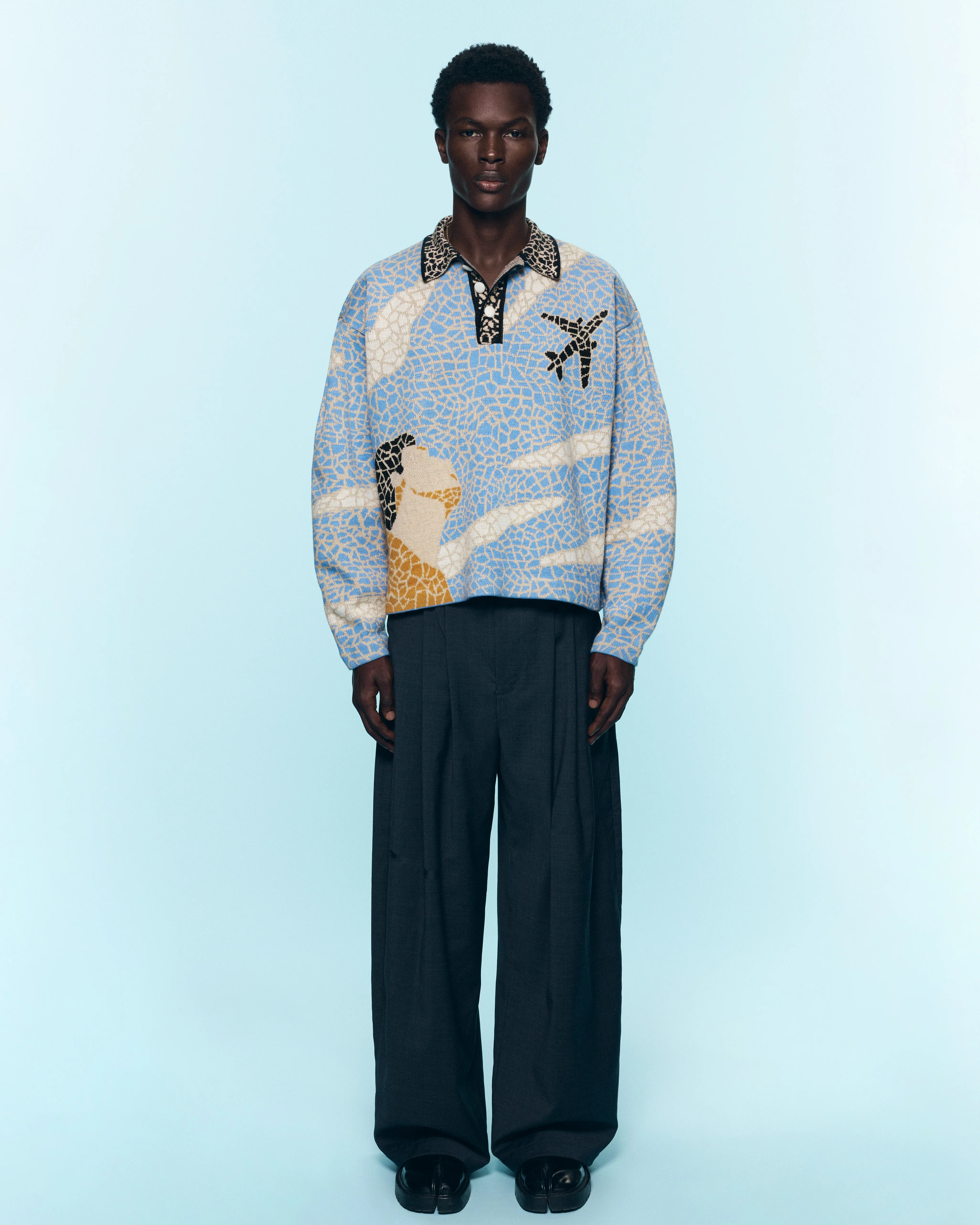 MOSAIC KNITTED SWEATER - Image 7