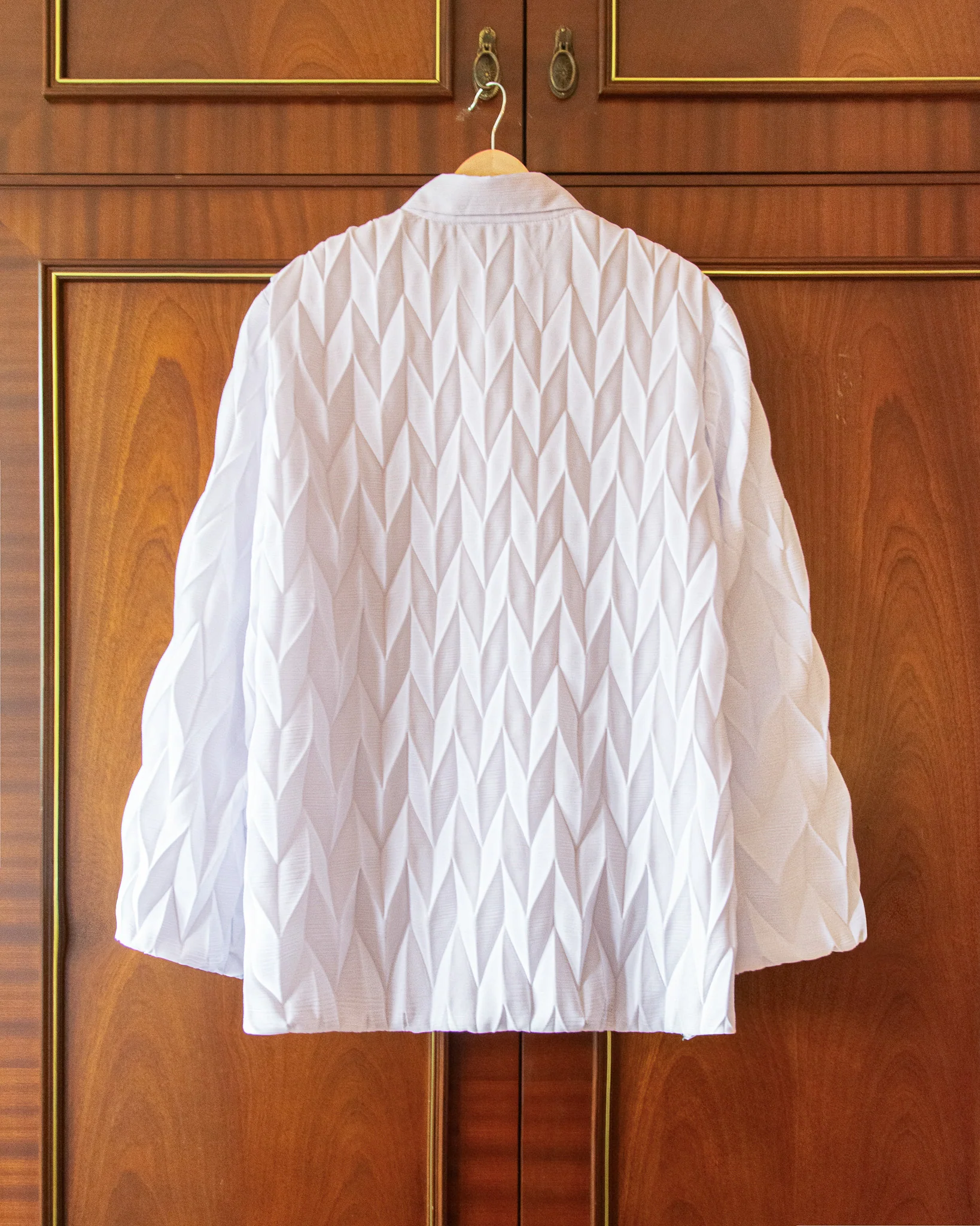 PLEATED CREPE SHIRT - Image 3
