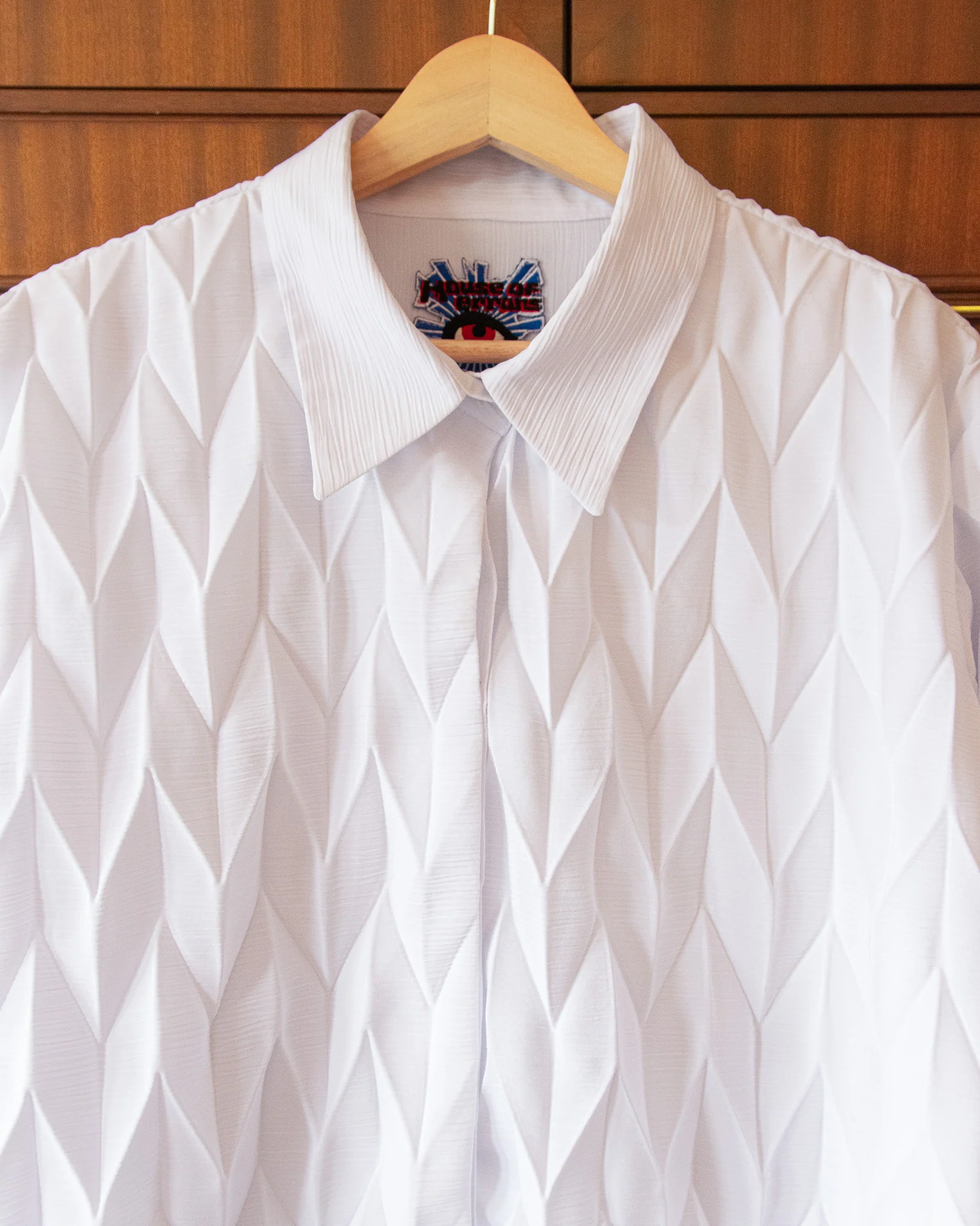 PLEATED CREPE SHIRT - Image 7