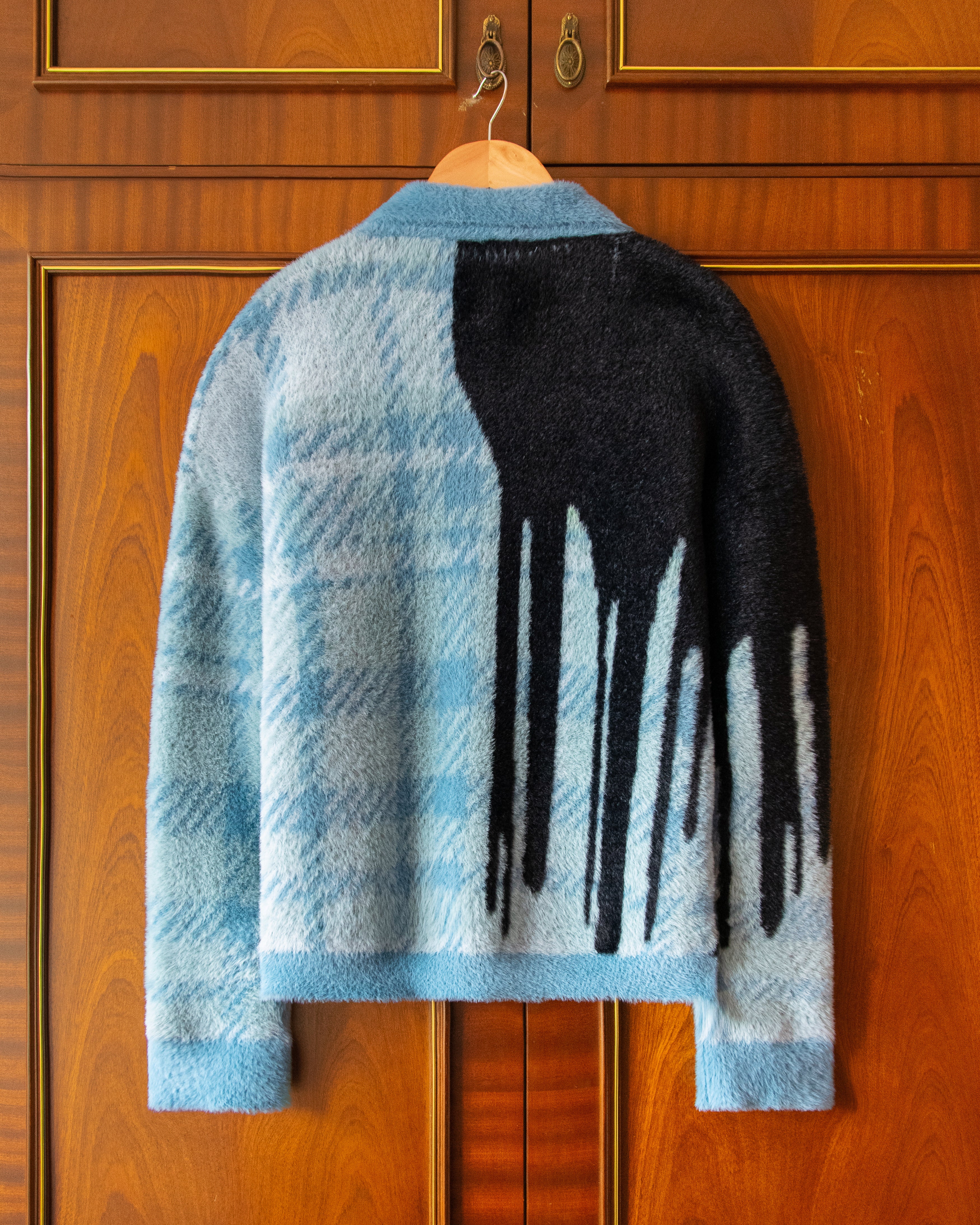 SHAGGY KNITTED CARDIGAN - Image 3