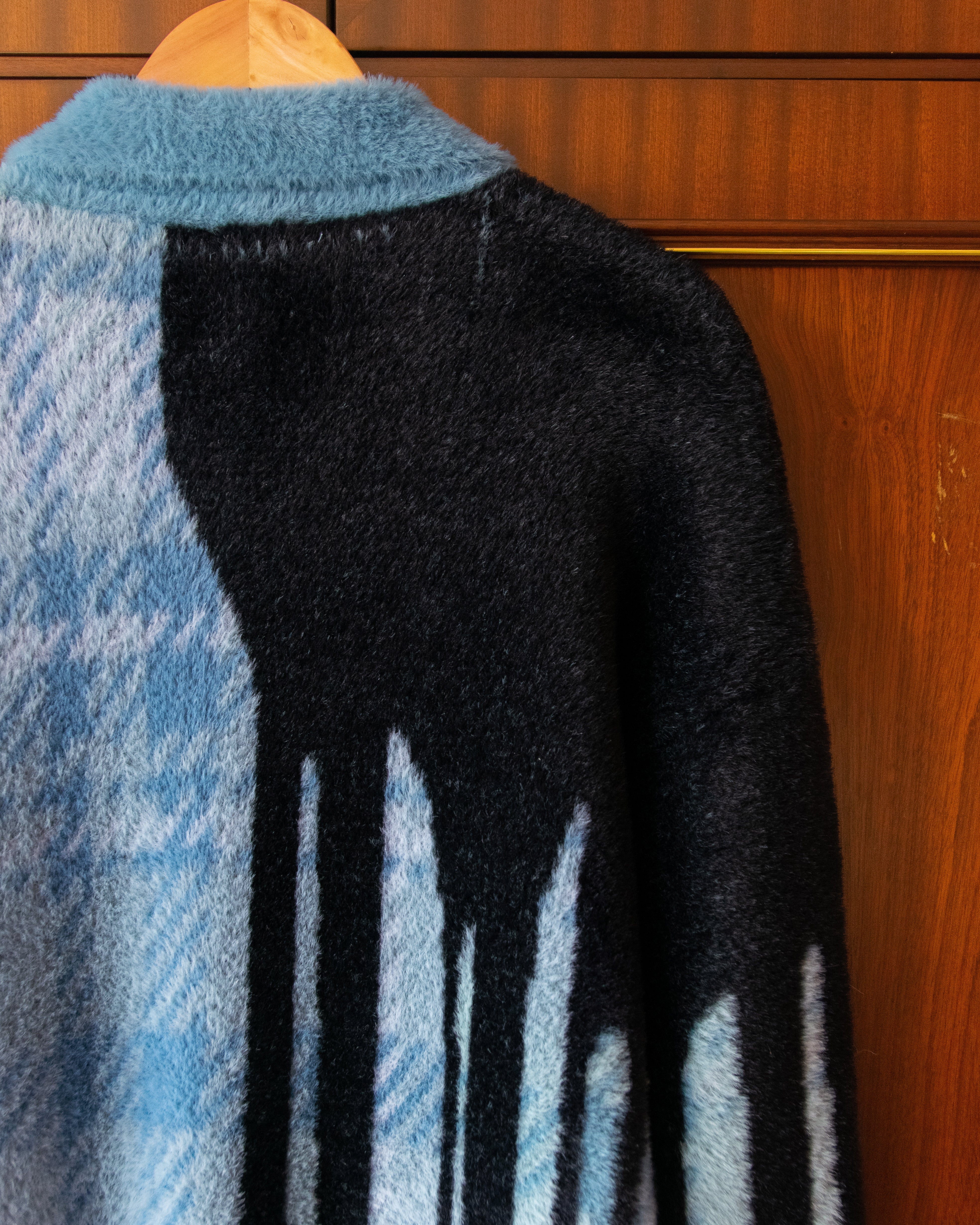 SHAGGY KNITTED CARDIGAN - Image 6