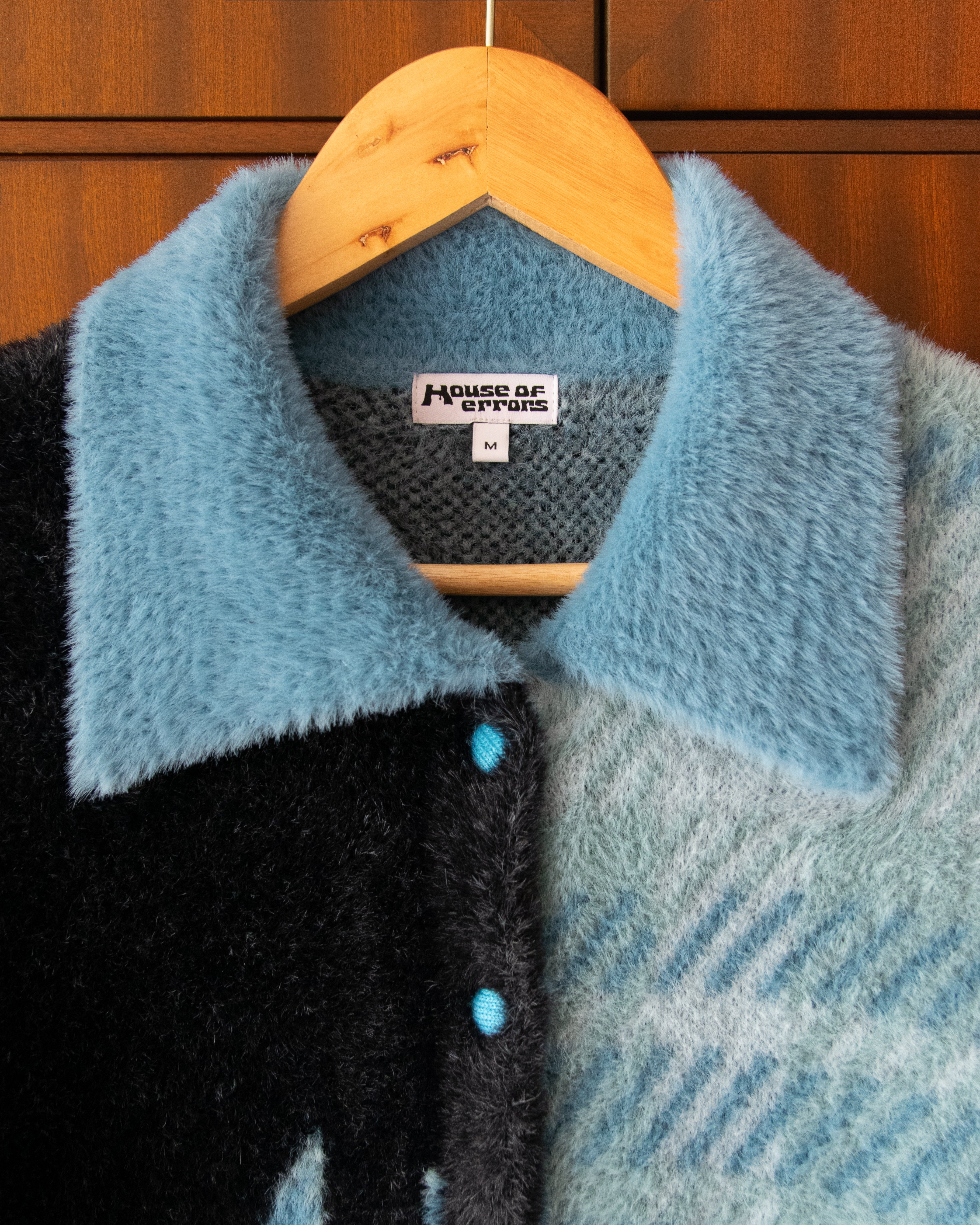 SHAGGY KNITTED CARDIGAN - Image 7