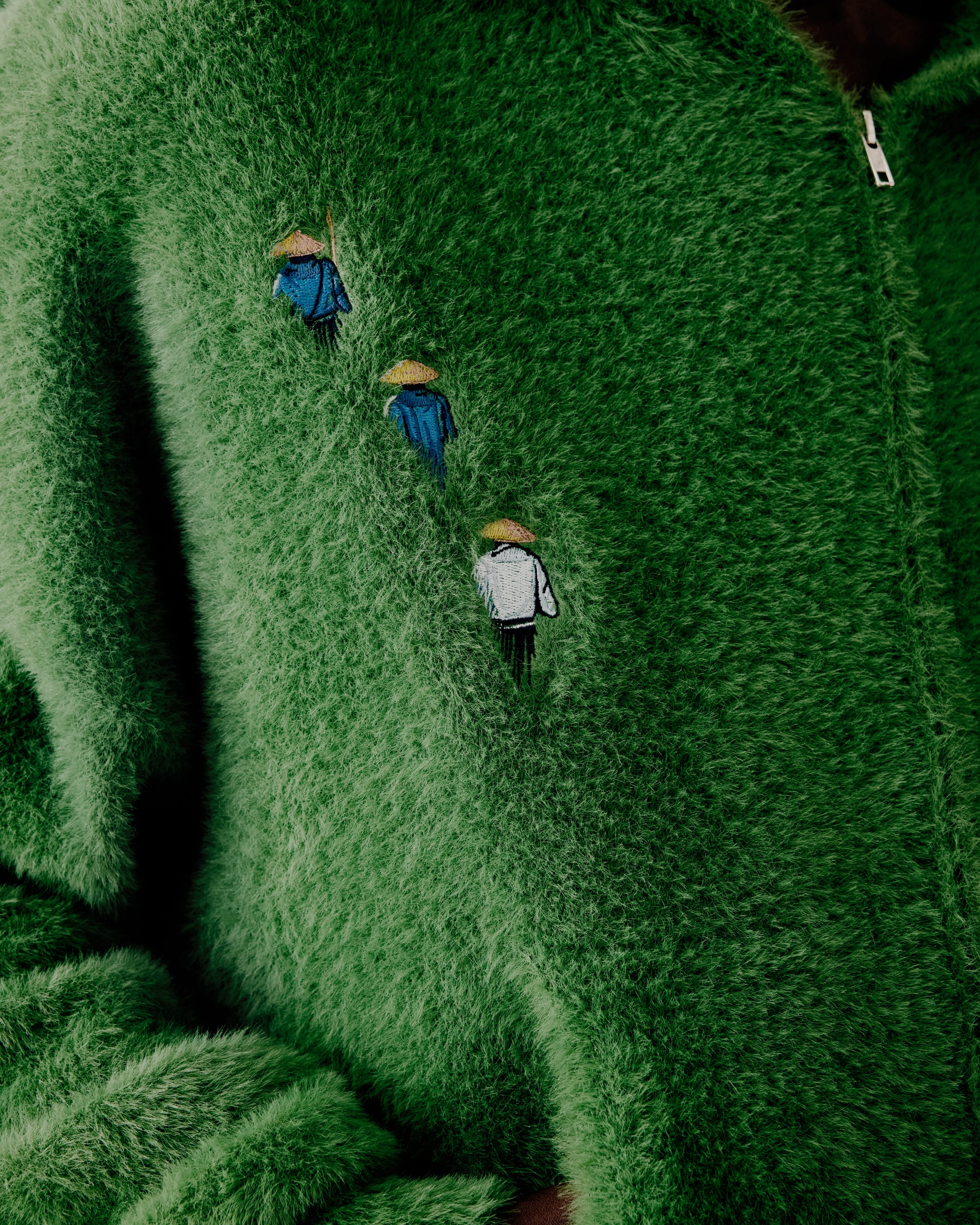 SHAGGY KNITTED EXPLORERS HOODIE - Image 3