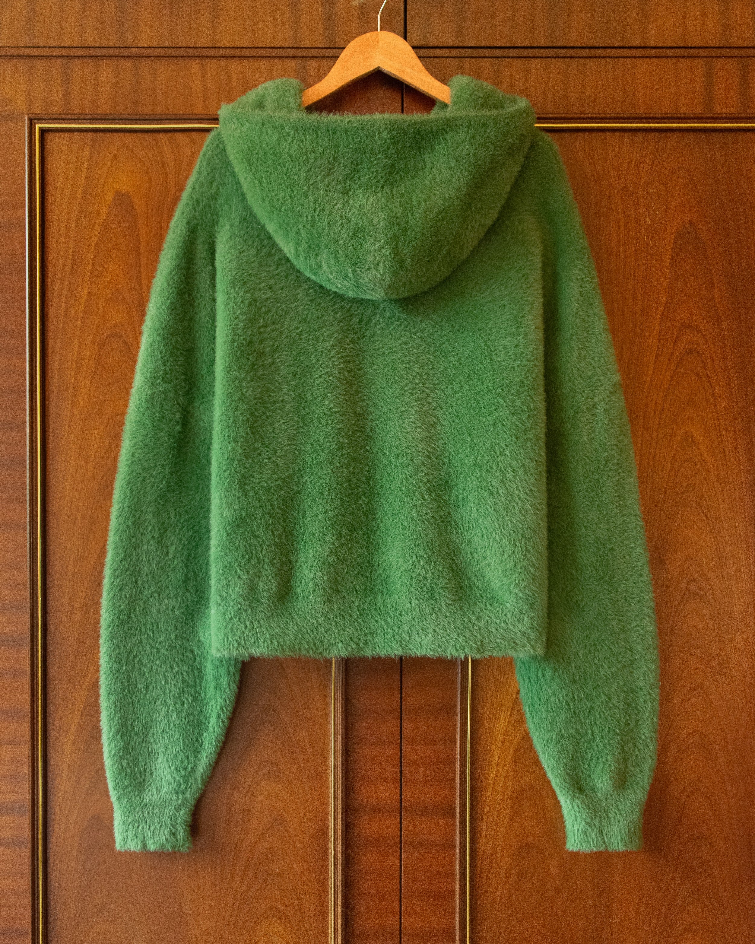 SHAGGY KNITTED EXPLORERS HOODIE - Image 4