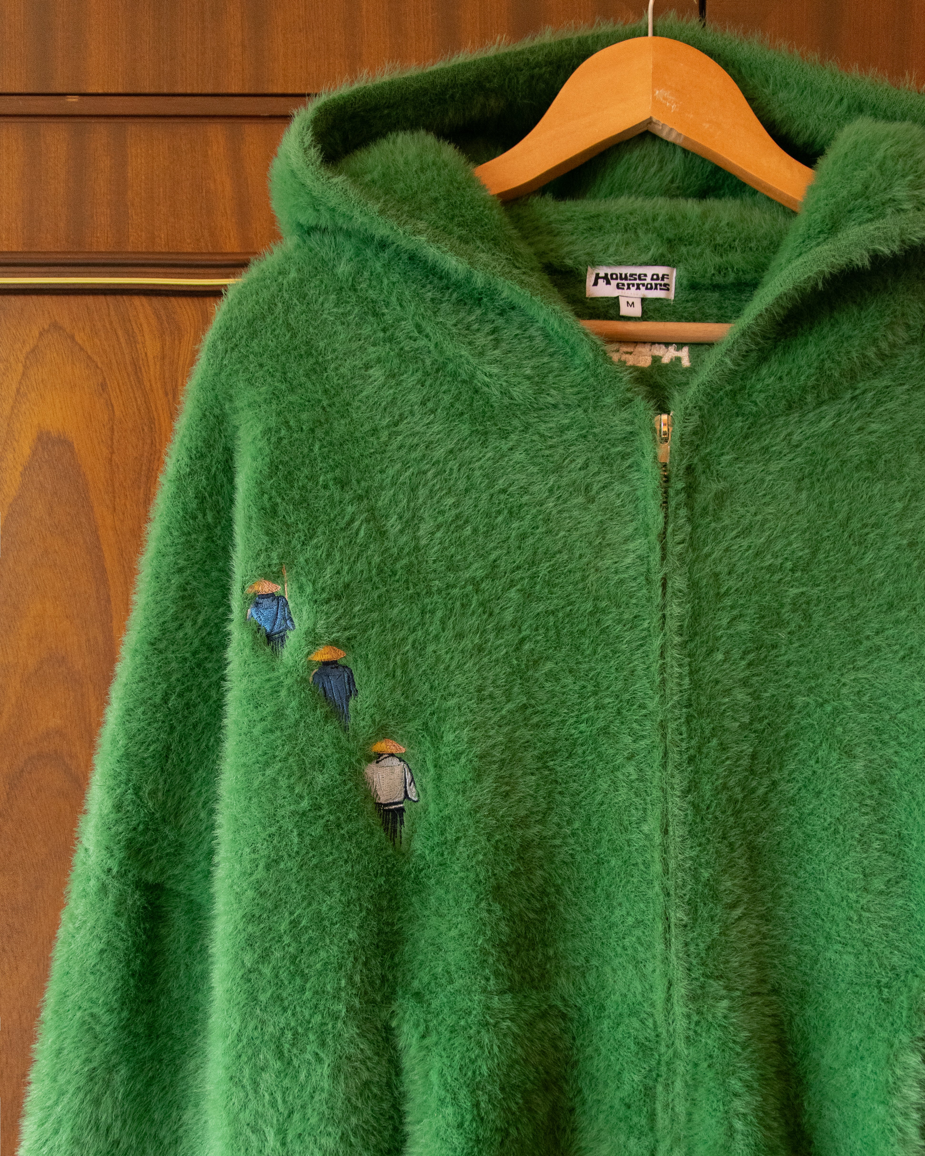 SHAGGY KNITTED EXPLORERS HOODIE - Image 5