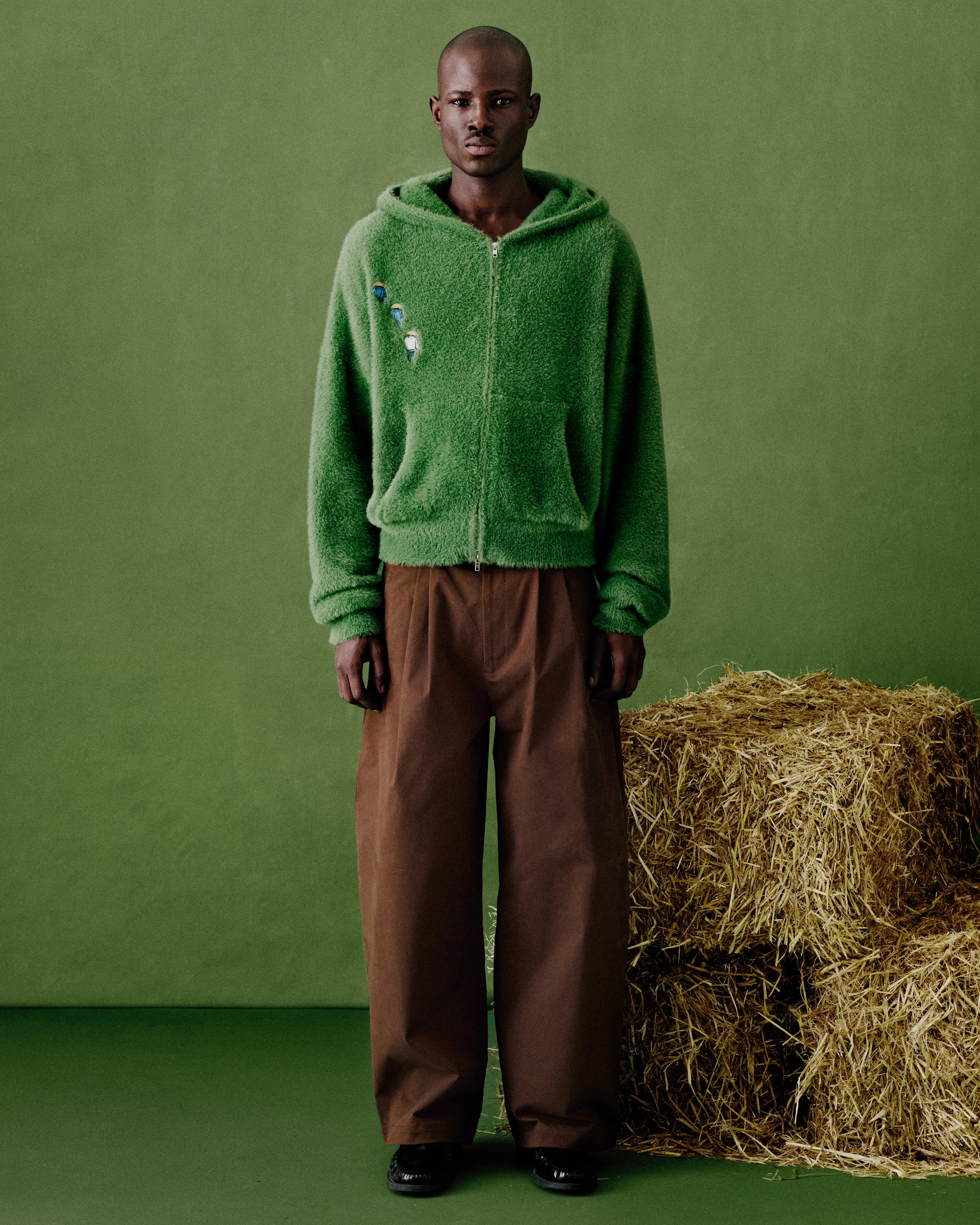SHAGGY KNITTED EXPLORERS HOODIE - Image 8