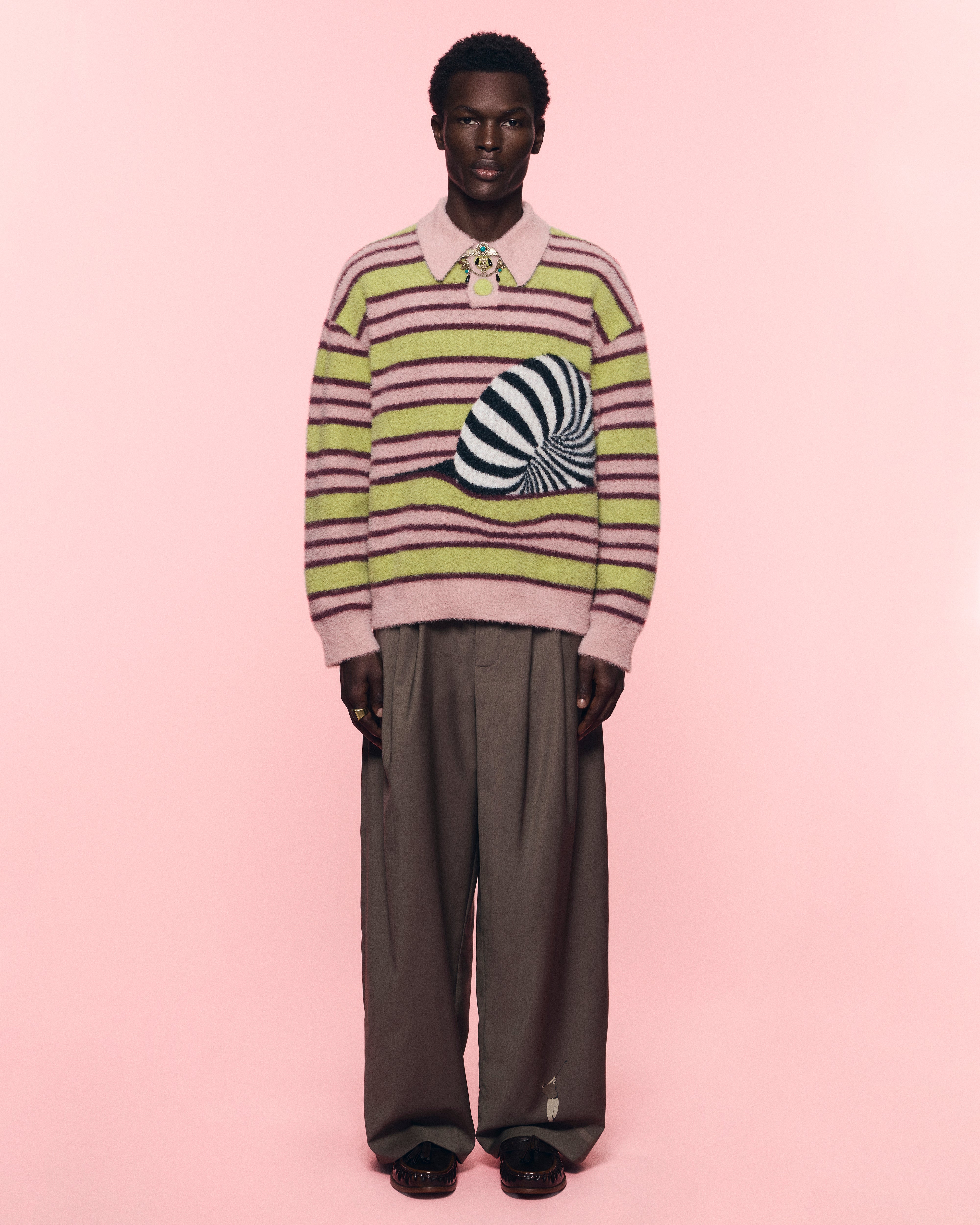 SHAGGY KNITTED SWEATER - Image 7