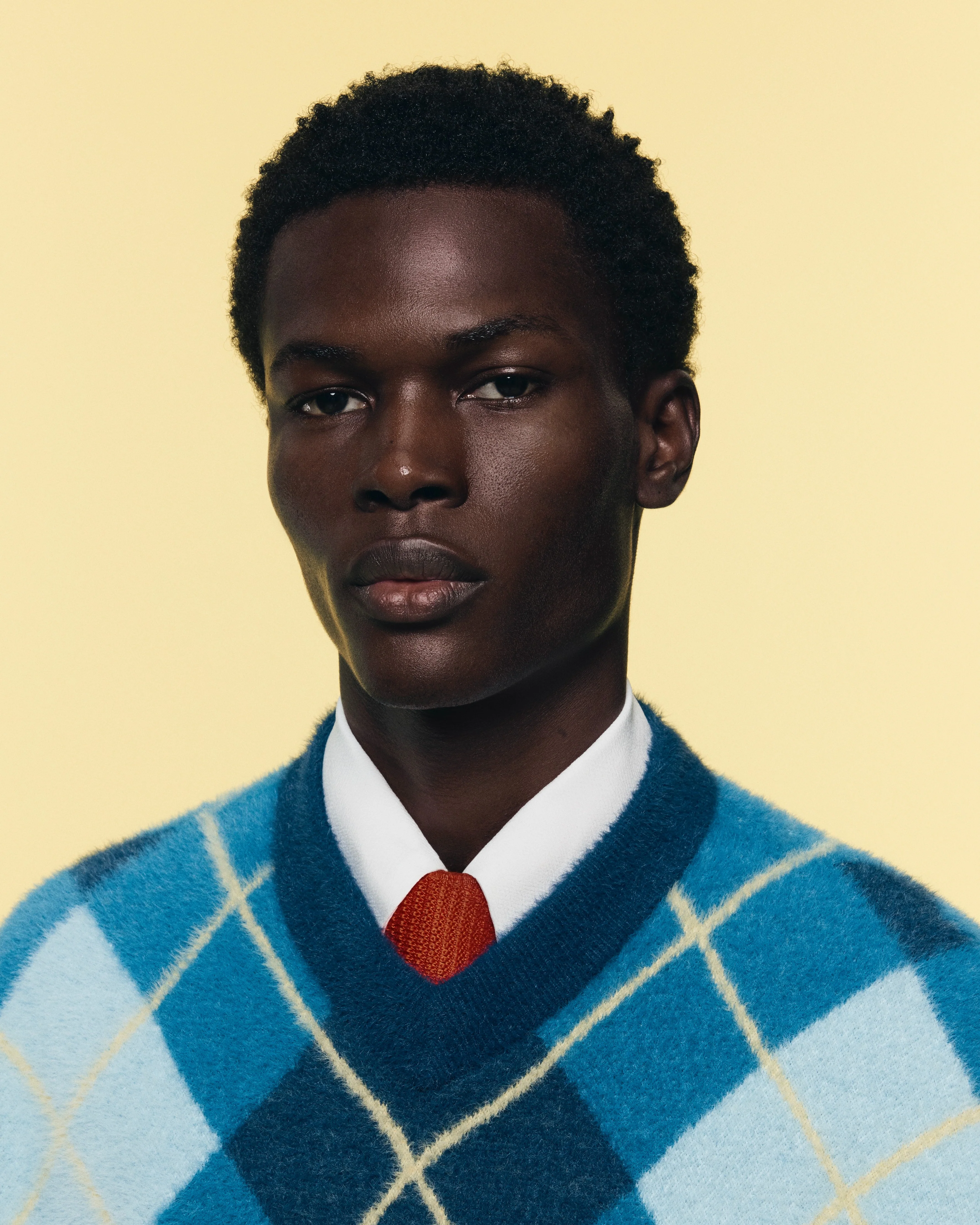 SHAGGY KNITTED SWEATER VEST - Image 7
