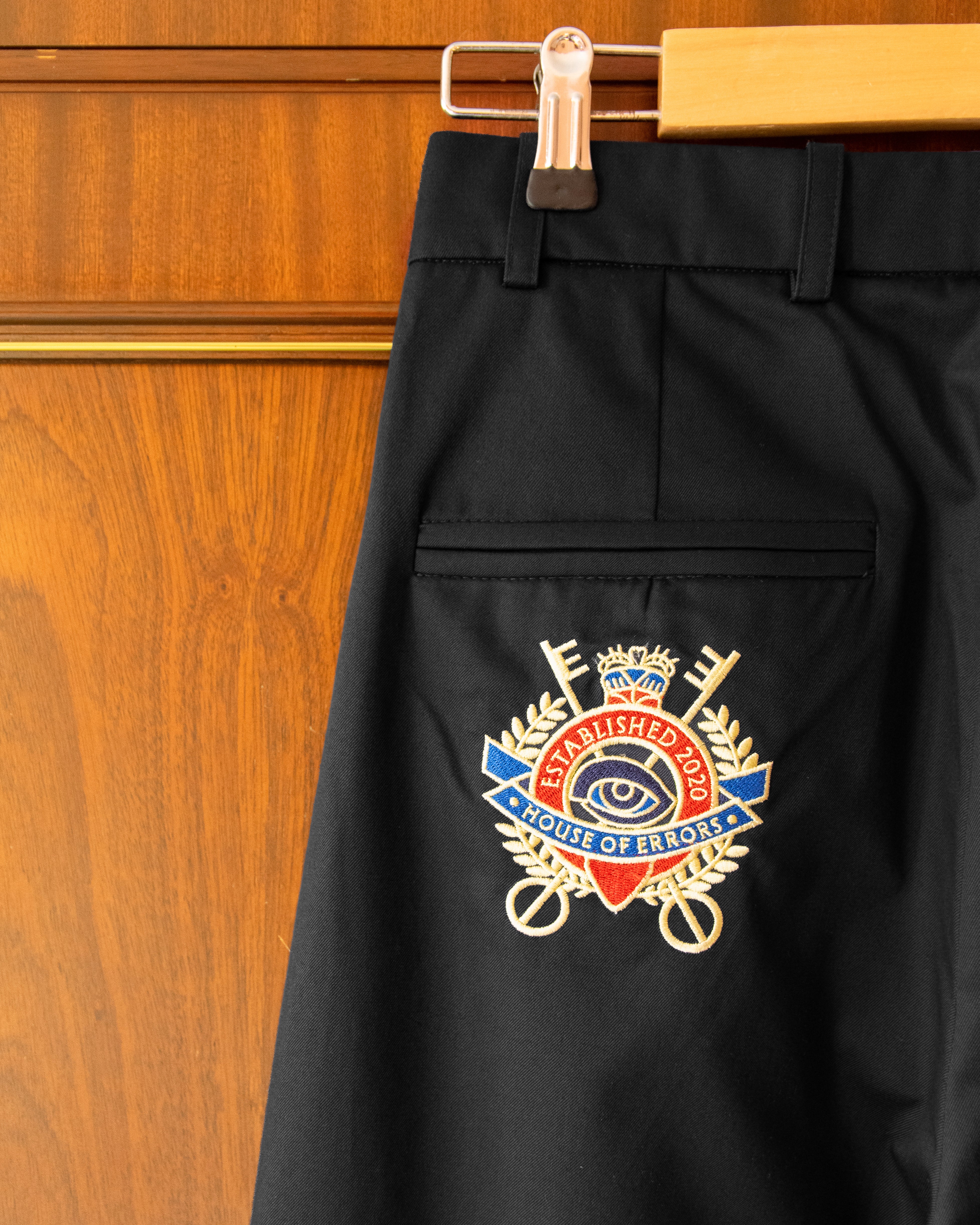 CROWN TROUSERS IN BLACK - Image 5