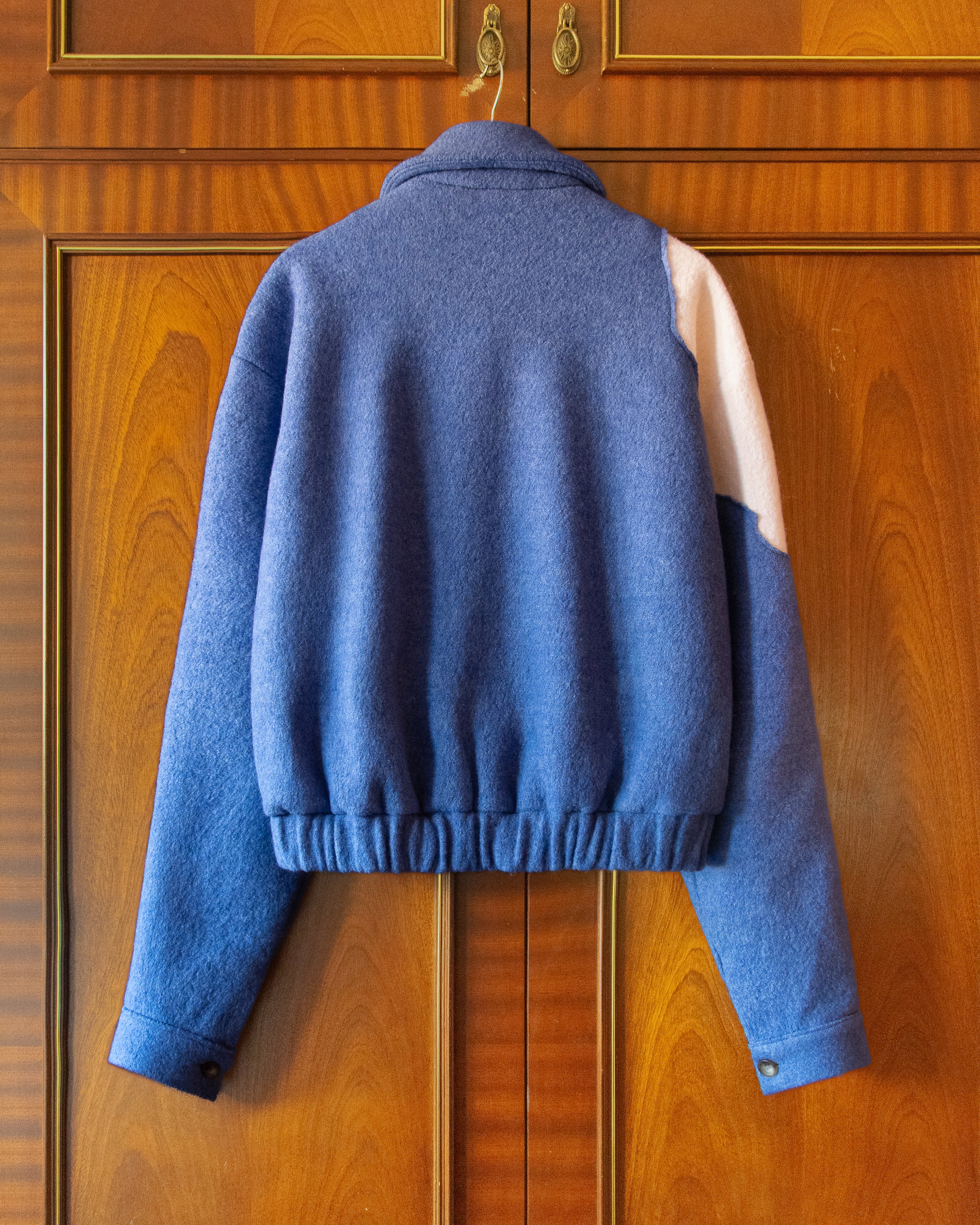 WOOL 'PLANCHE A NEIGE' BOMBER - Image 4