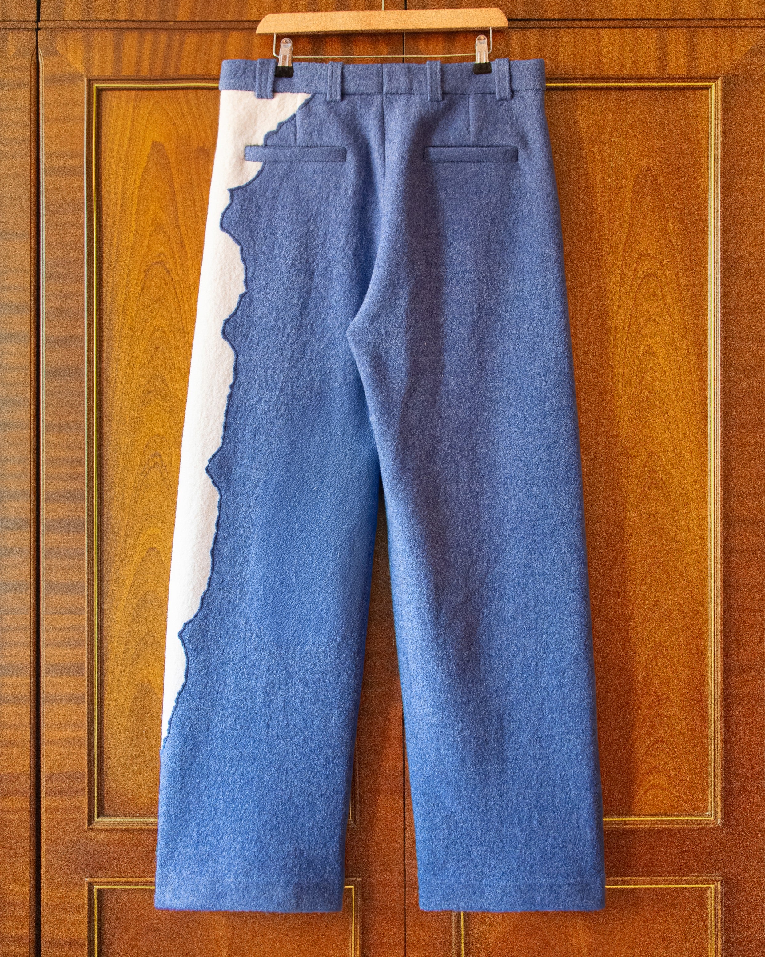 WOOL 'PLANCHE A NEIGE' TROUSERS - Image 3