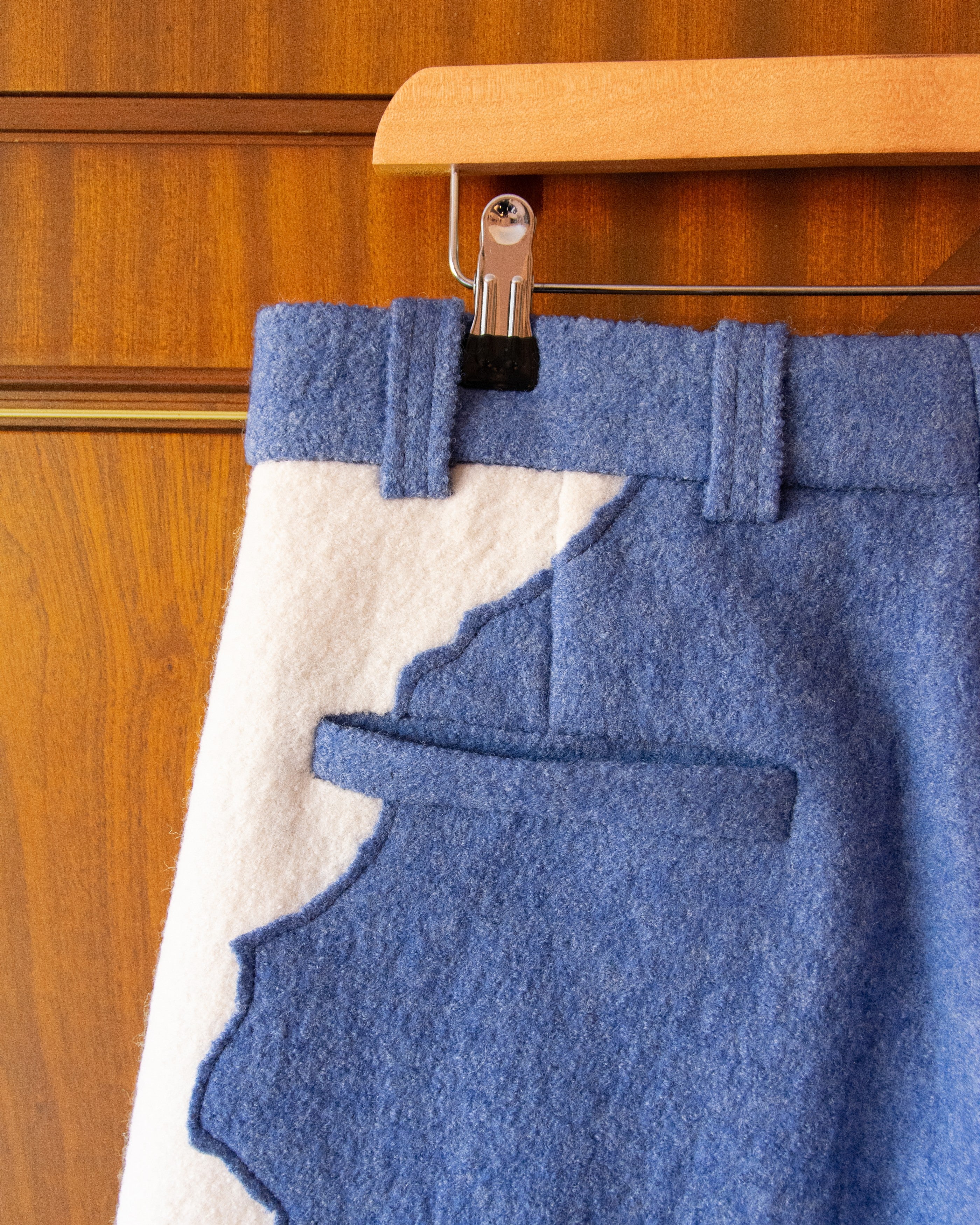 WOOL 'PLANCHE A NEIGE' TROUSERS - Image 5