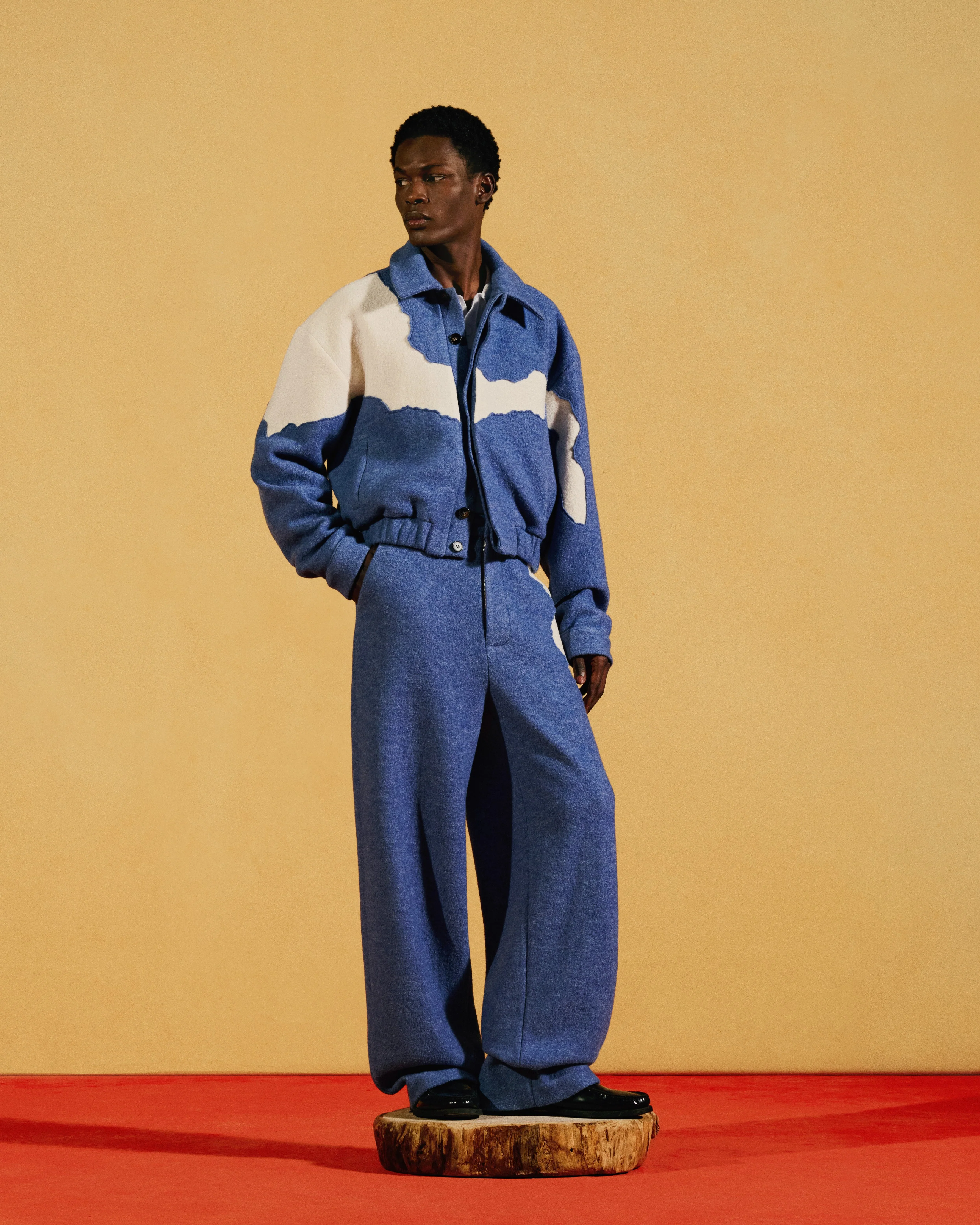WOOL 'PLANCHE A NEIGE' TROUSERS - Image 6